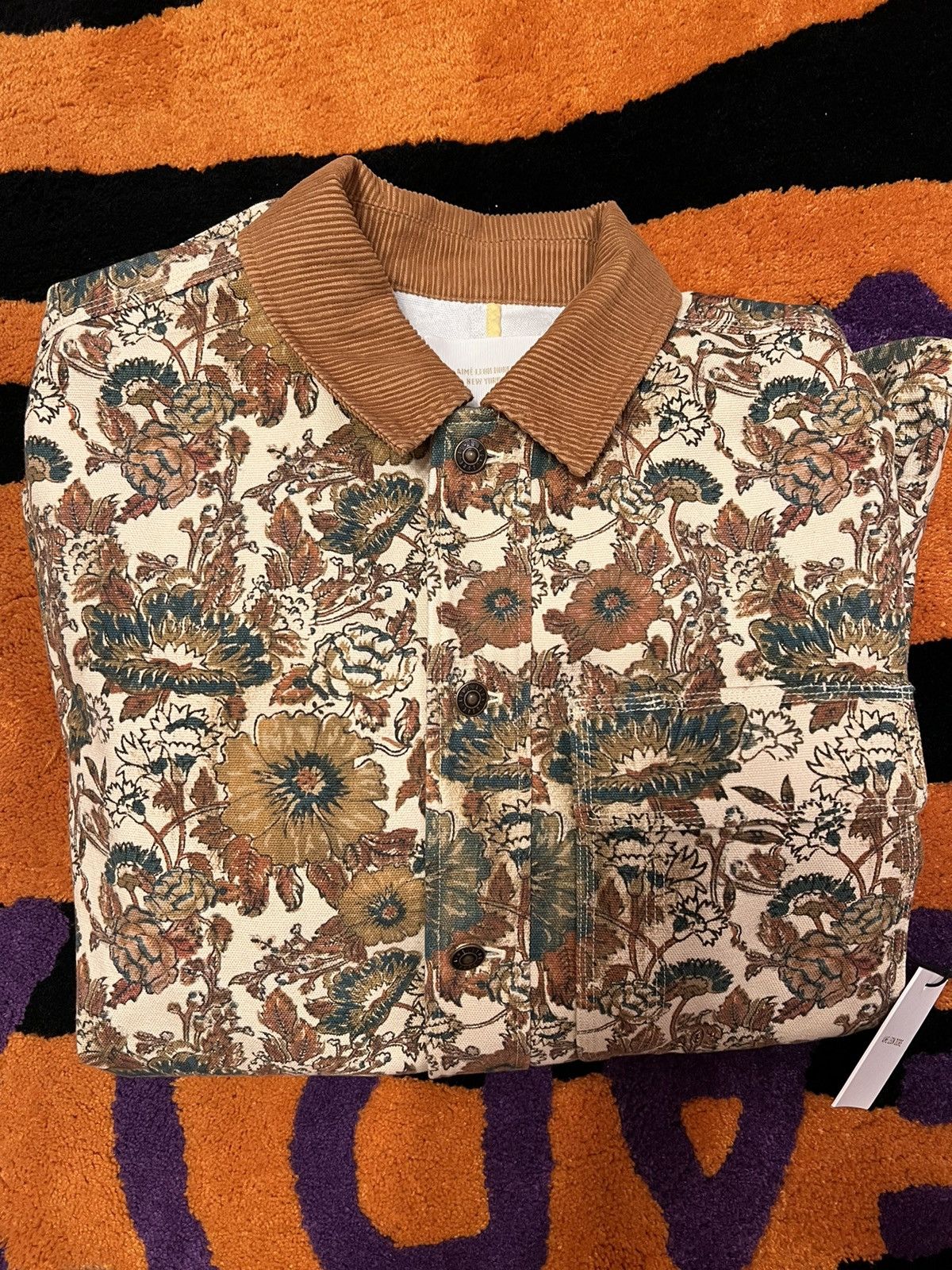 Aime Leon Dore Floral Painter's Jacket - L Size US L / EU 52-54 / 3 - 5 Thumbnail