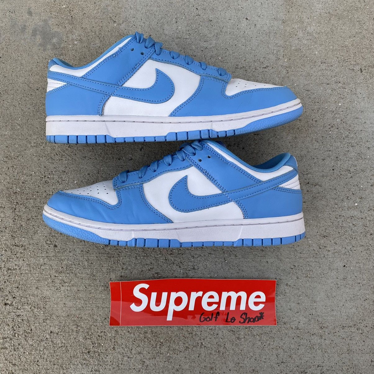 Nike Dunk Low “UNC” University Blue 2021 Size