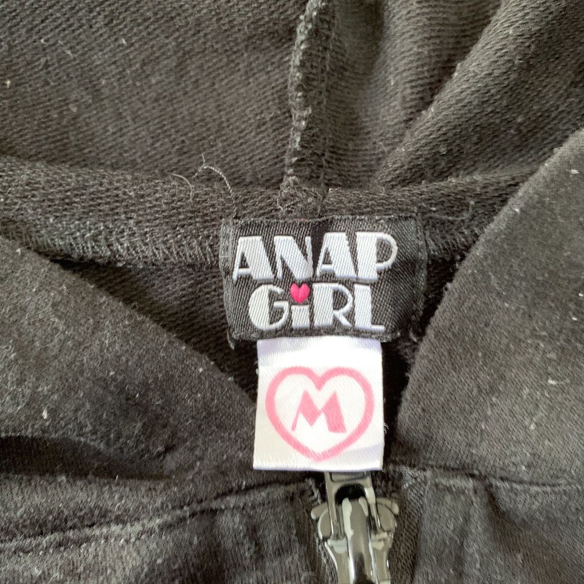 Japanese Brand × Vintage ANAP GIRL Hoodie Size M Fits S Size US S / EU 44-46 / 1 - 6 Thumbnail