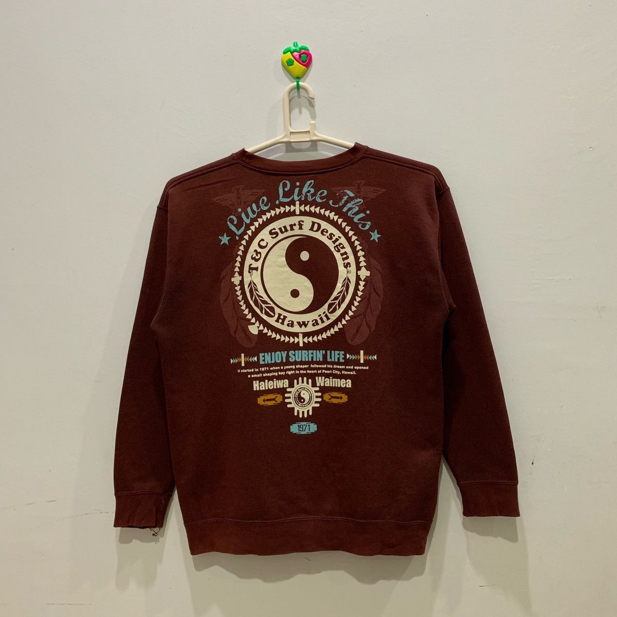 Japanese Brand × Vintage T&C SURF DESIGN Sweatshirts Size L Size US L / EU 52-54 / 3 - 1 Thumbnail