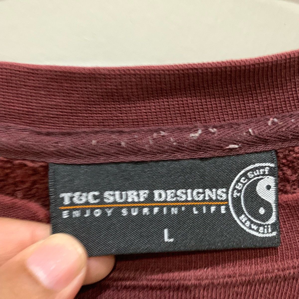 Japanese Brand × Vintage T&C SURF DESIGN Sweatshirts Size L Size US L / EU 52-54 / 3 - 6 Thumbnail
