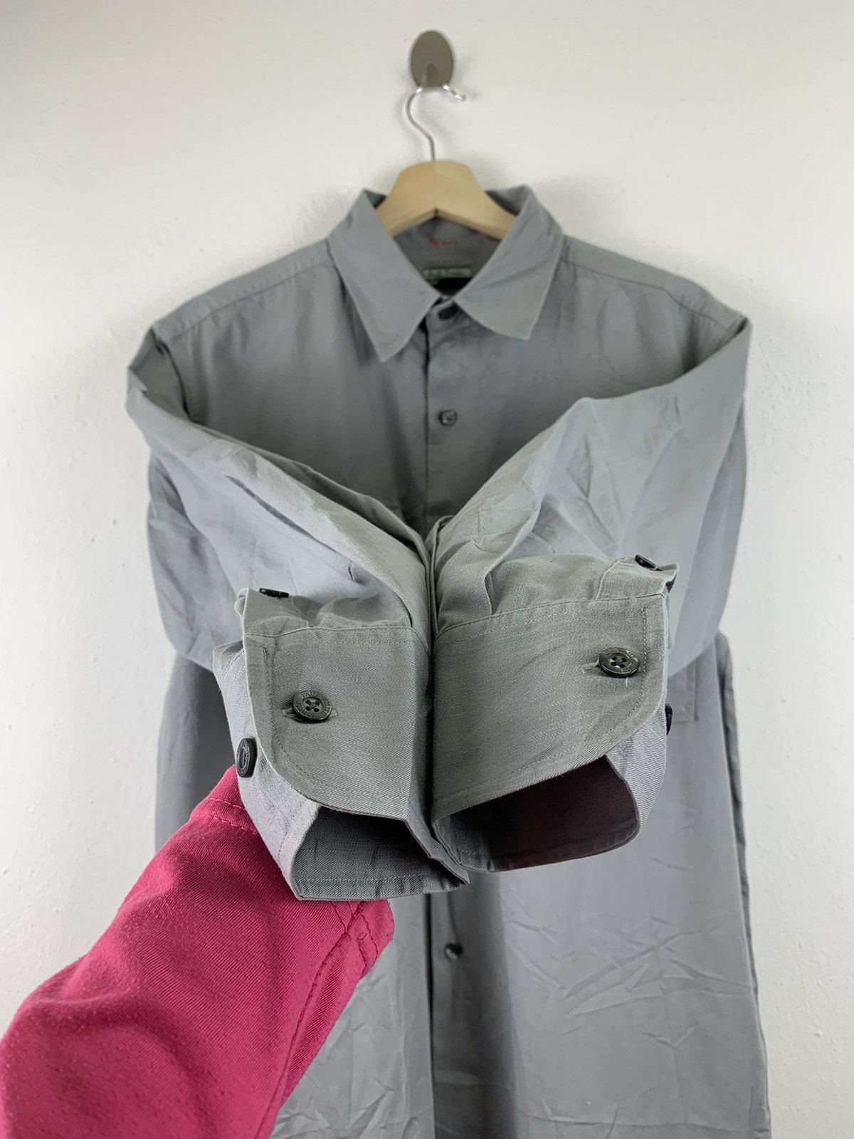 Paul Smith × Vintage VINTAGE PAUL SMITH JEANS TRUCKER COTTON SHIRT Size US M / EU 48-50 / 2 - 3 Thumbnail