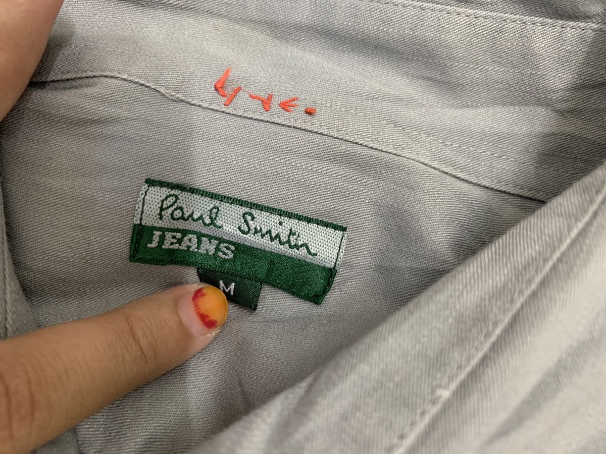 Paul Smith × Vintage VINTAGE PAUL SMITH JEANS TRUCKER COTTON SHIRT Size US M / EU 48-50 / 2 - 7 Thumbnail