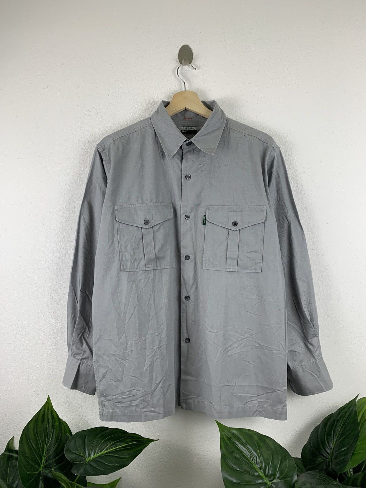 Paul Smith × Vintage VINTAGE PAUL SMITH JEANS TRUCKER COTTON SHIRT Size US M / EU 48-50 / 2 - 1 Thumbnail