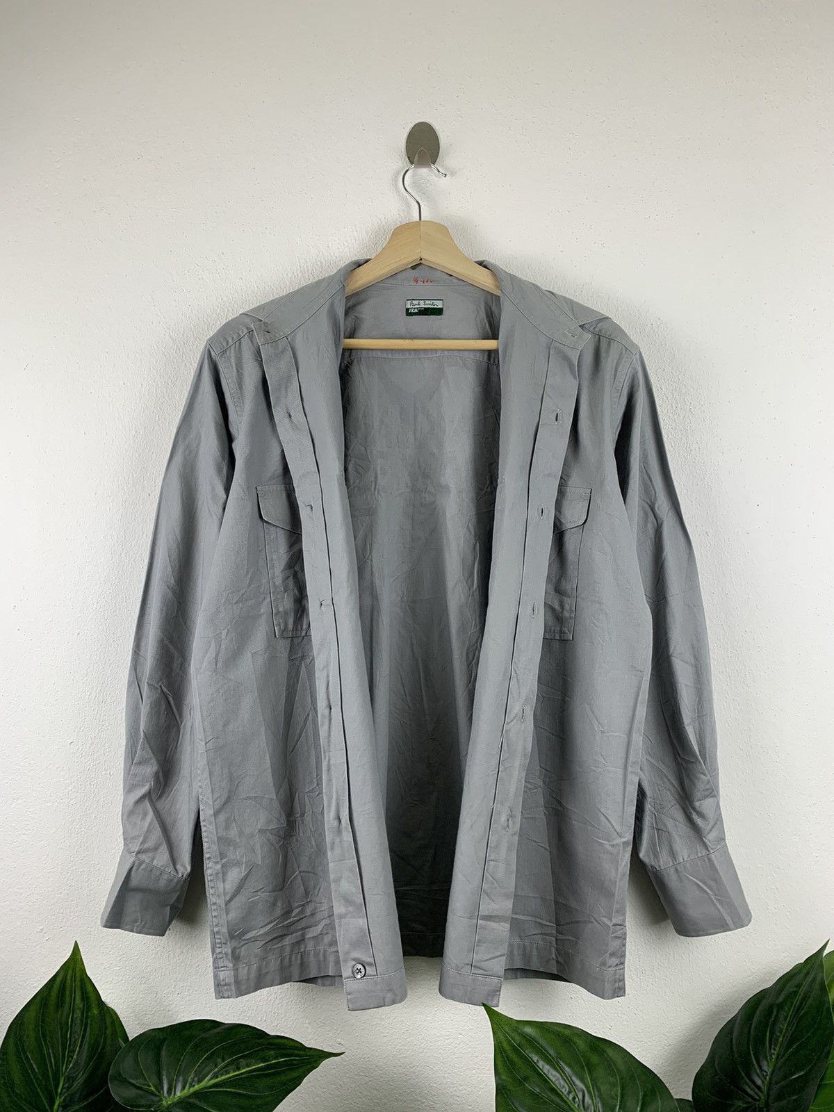 Paul Smith × Vintage VINTAGE PAUL SMITH JEANS TRUCKER COTTON SHIRT Size US M / EU 48-50 / 2 - 6 Thumbnail