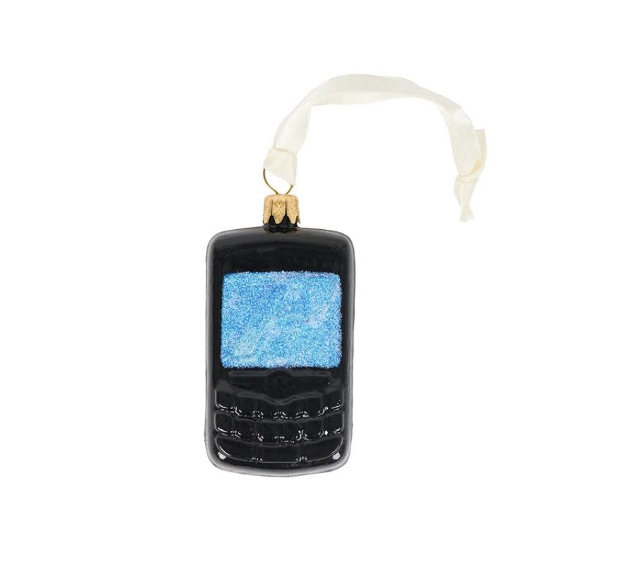 Palace Palace Skateboards PHONE BAUBLE BLACK CHRISTMAS ORNAMENT Size ONE SIZE - 1 Thumbnail