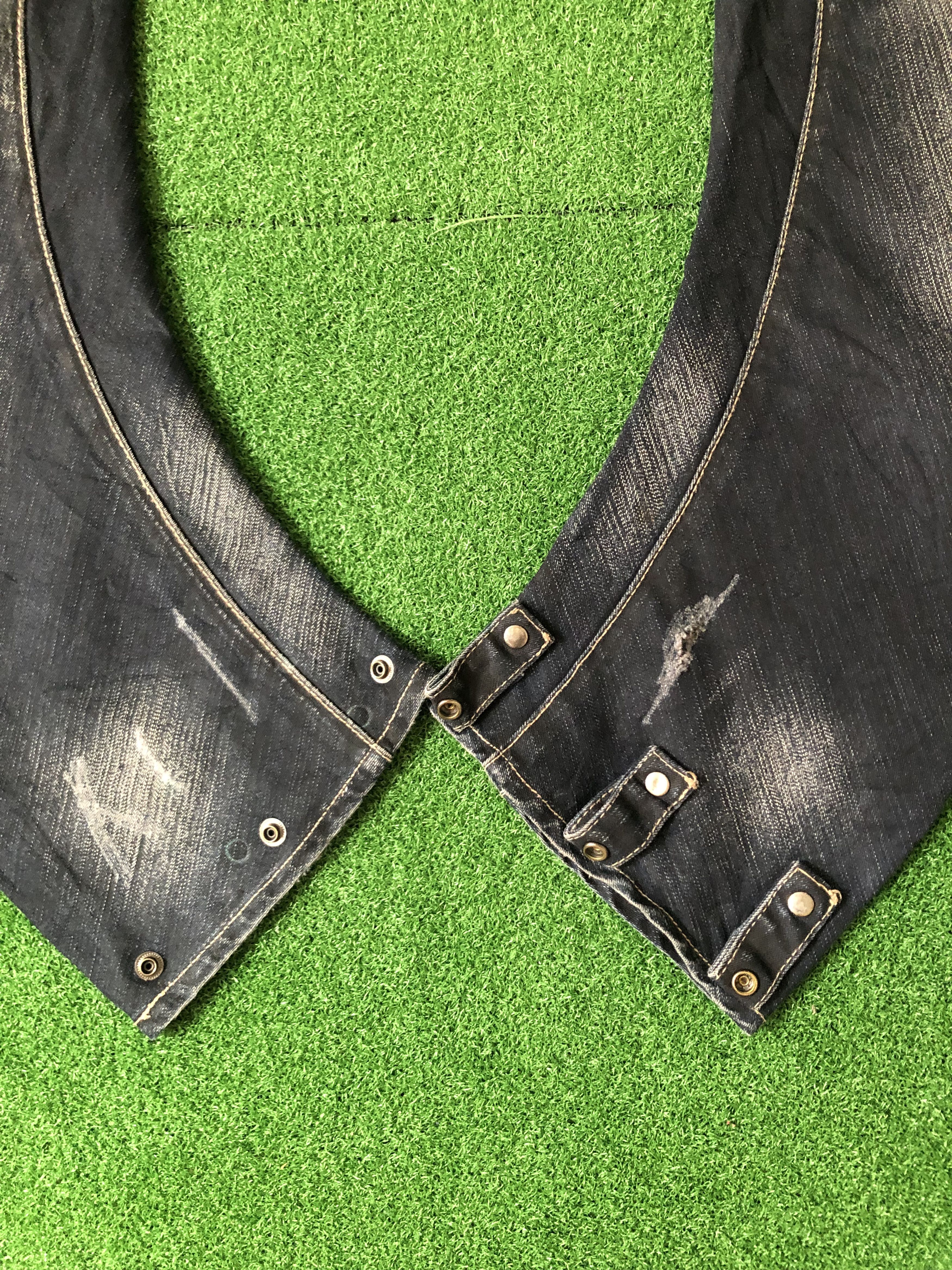 PPFM Ppfm J Curve Zipper Pocket Denim Pants Size US 33 - 6 Thumbnail