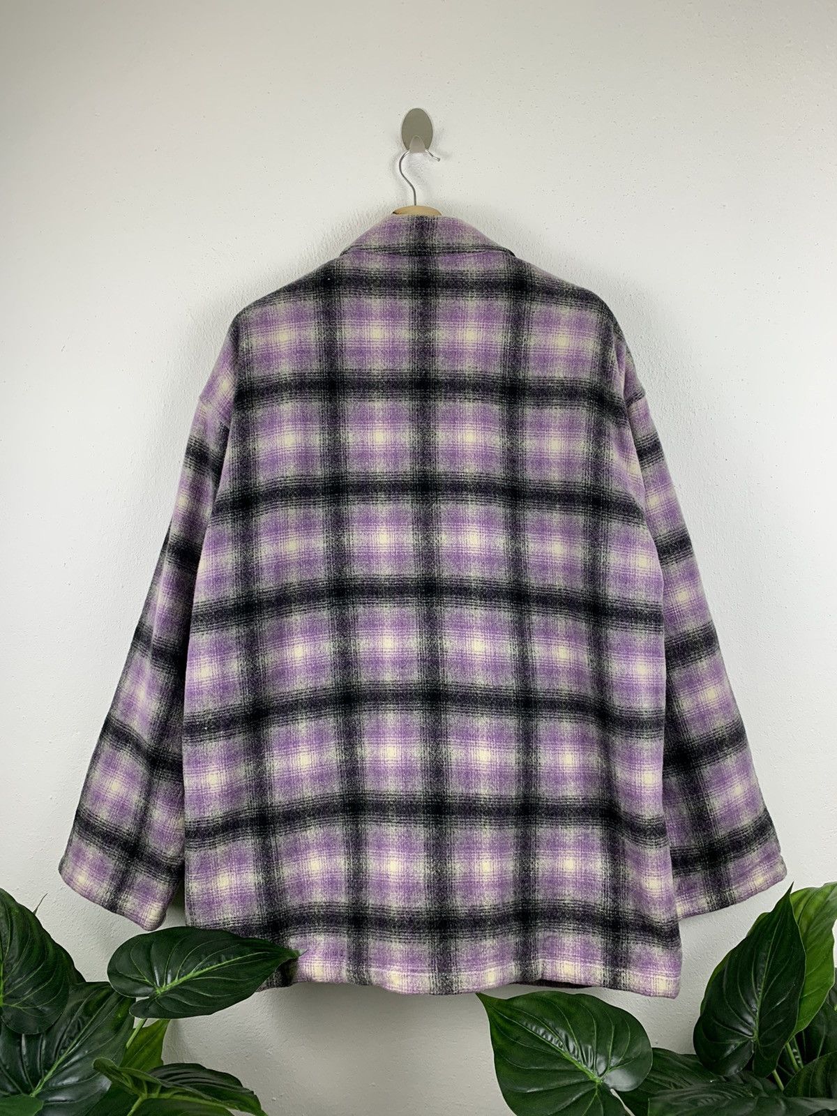 Flannel VINTAGE MIDCOUSE TARTAN WOOL JACKET Size US XL / EU 56 / 4 - 4 Thumbnail