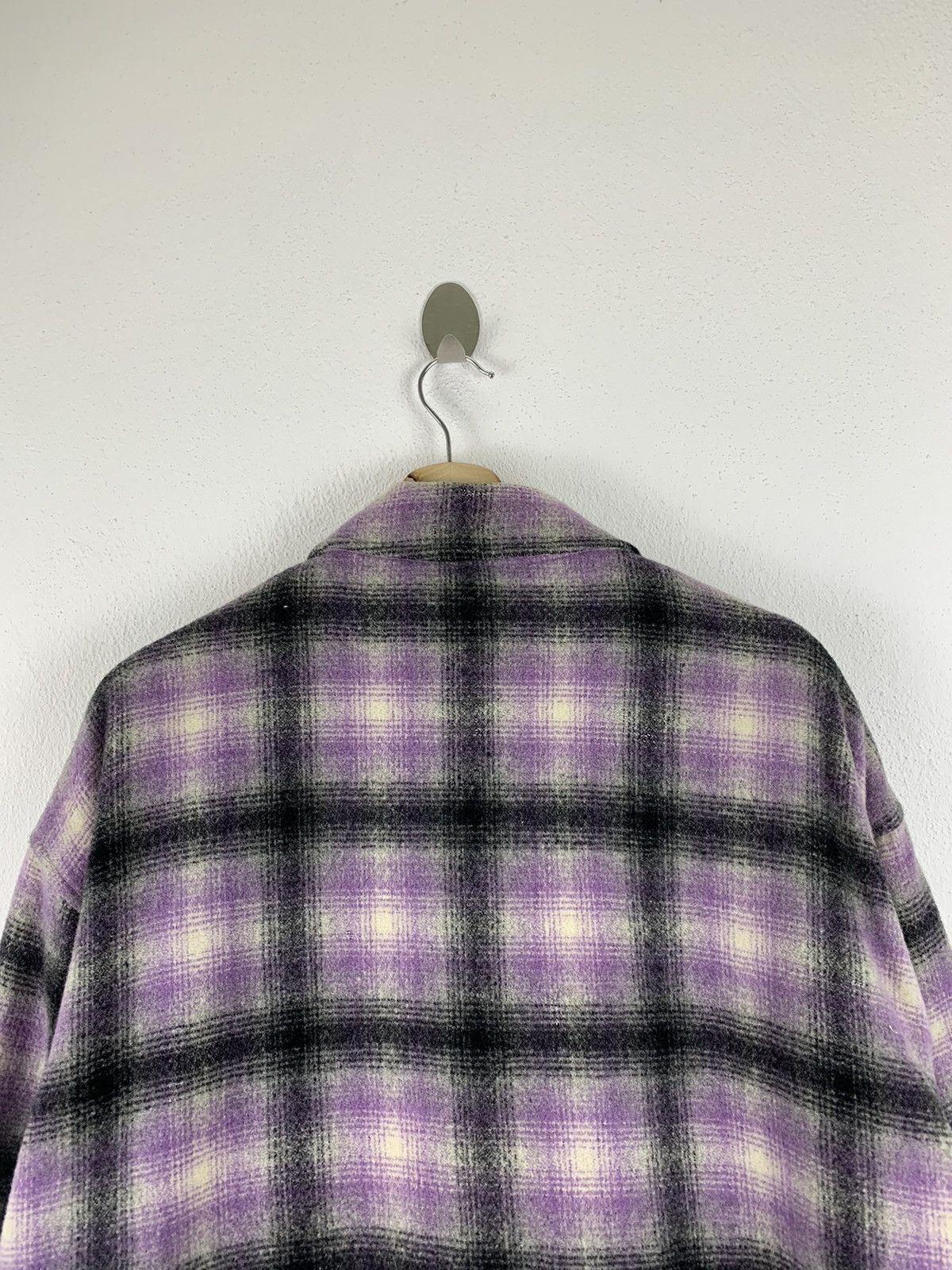Flannel VINTAGE MIDCOUSE TARTAN WOOL JACKET Size US XL / EU 56 / 4 - 5 Thumbnail