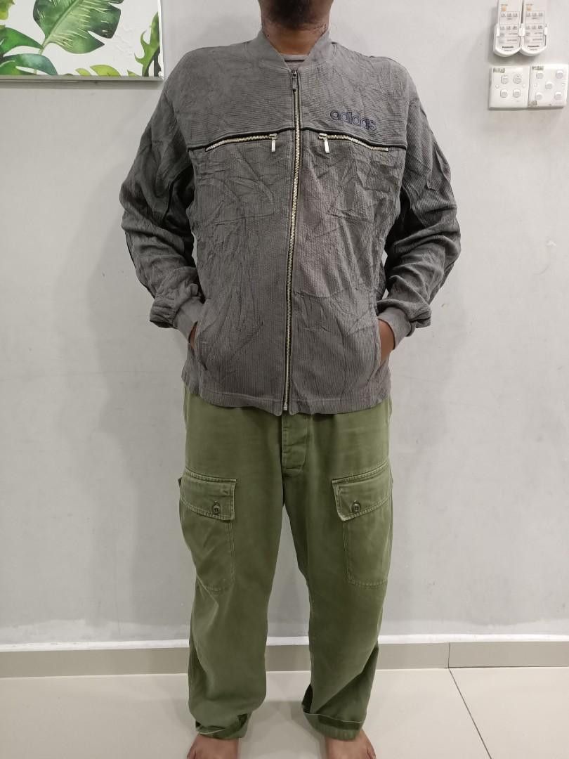 Adidas × Vintage Vintage 90's Adidas Full-zipper Jacket Sweater Size US L / EU 52-54 / 3 - 10 Thumbnail