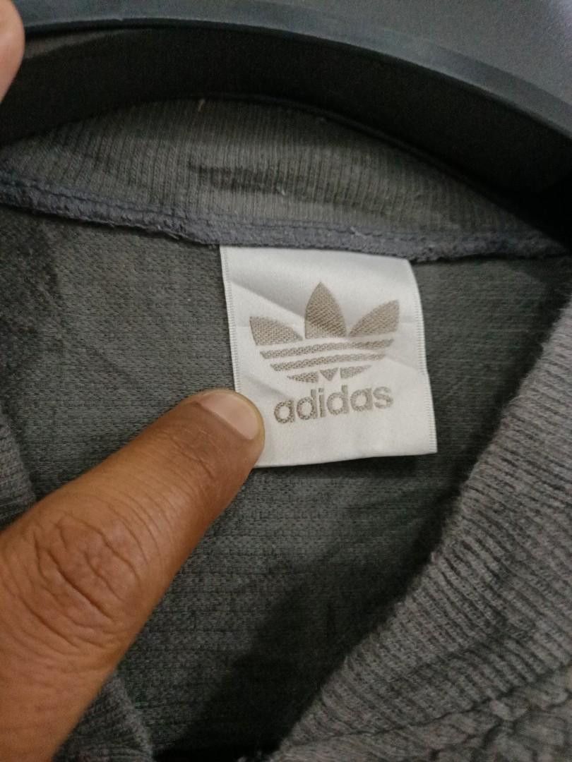 Adidas × Vintage Vintage 90's Adidas Full-zipper Jacket Sweater Size US L / EU 52-54 / 3 - 4 Thumbnail
