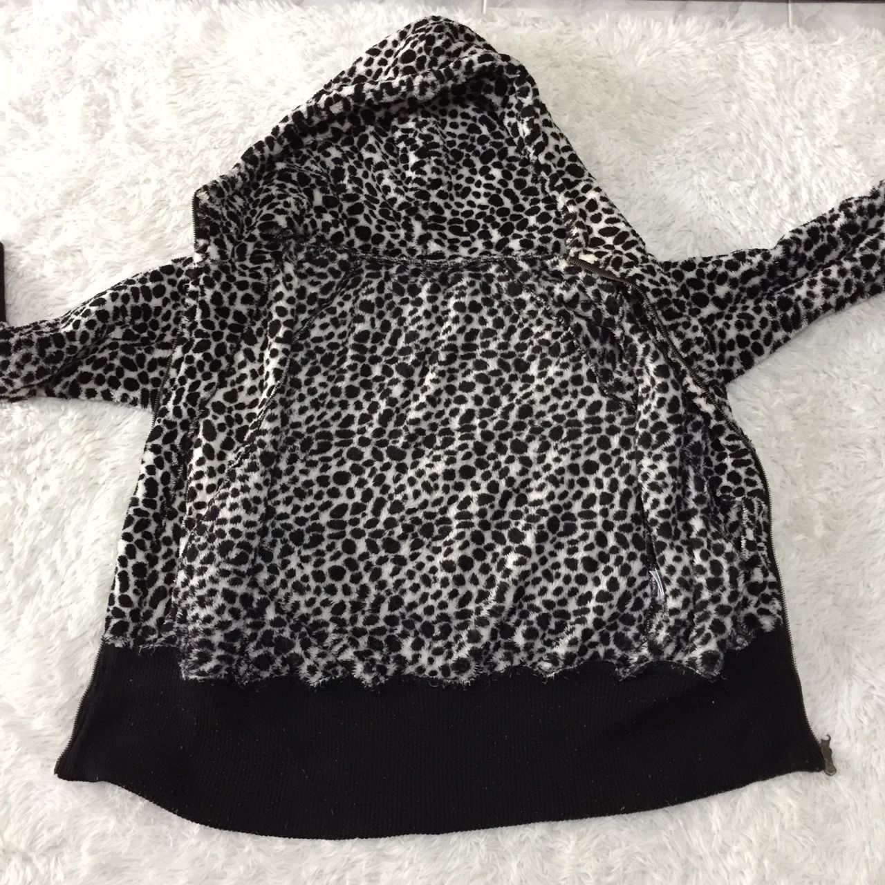Japanese Brand Dot Leopard Over Style Jacket Hooded Size US M / EU 48-50 / 2 - 3 Thumbnail
