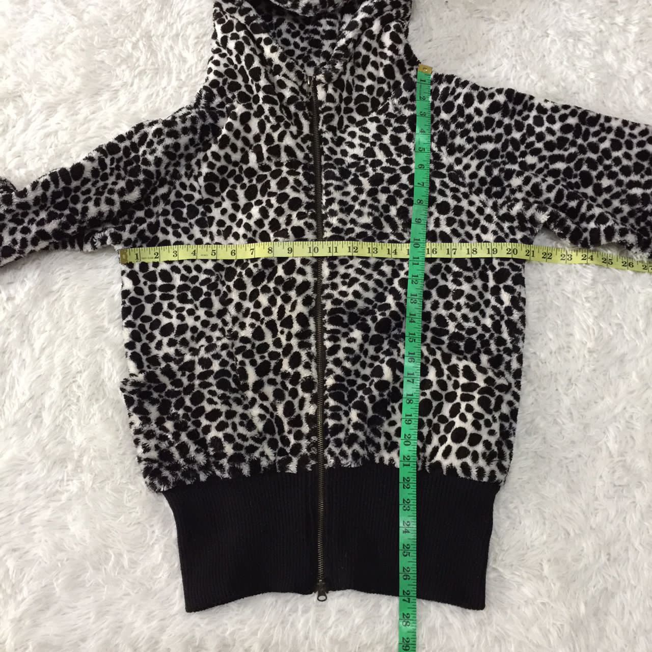 Japanese Brand Dot Leopard Over Style Jacket Hooded Size US M / EU 48-50 / 2 - 7 Thumbnail
