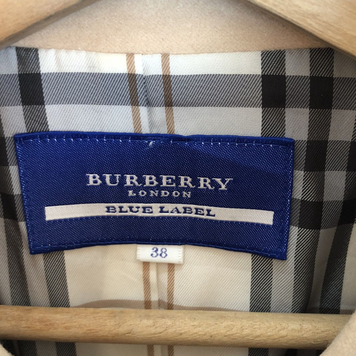 Burberry × Vintage BURBERRY FULL ZIPPER JACKET Size US XS / EU 42 / 0 - 7 Thumbnail