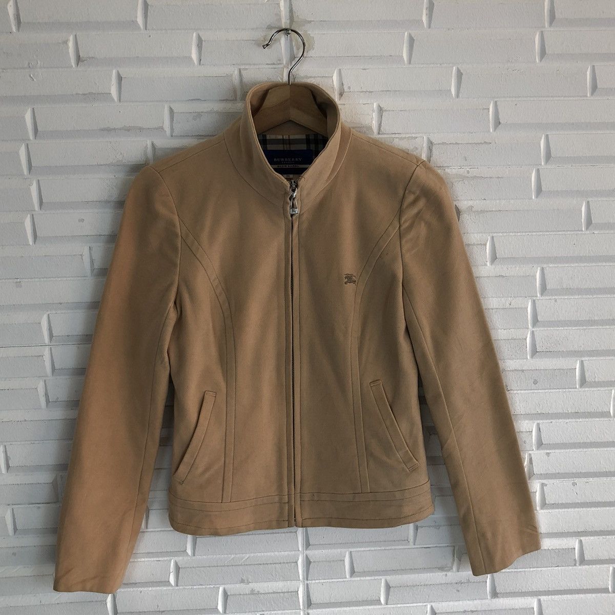 Burberry × Vintage BURBERRY FULL ZIPPER JACKET Size US XS / EU 42 / 0 - 4 Thumbnail