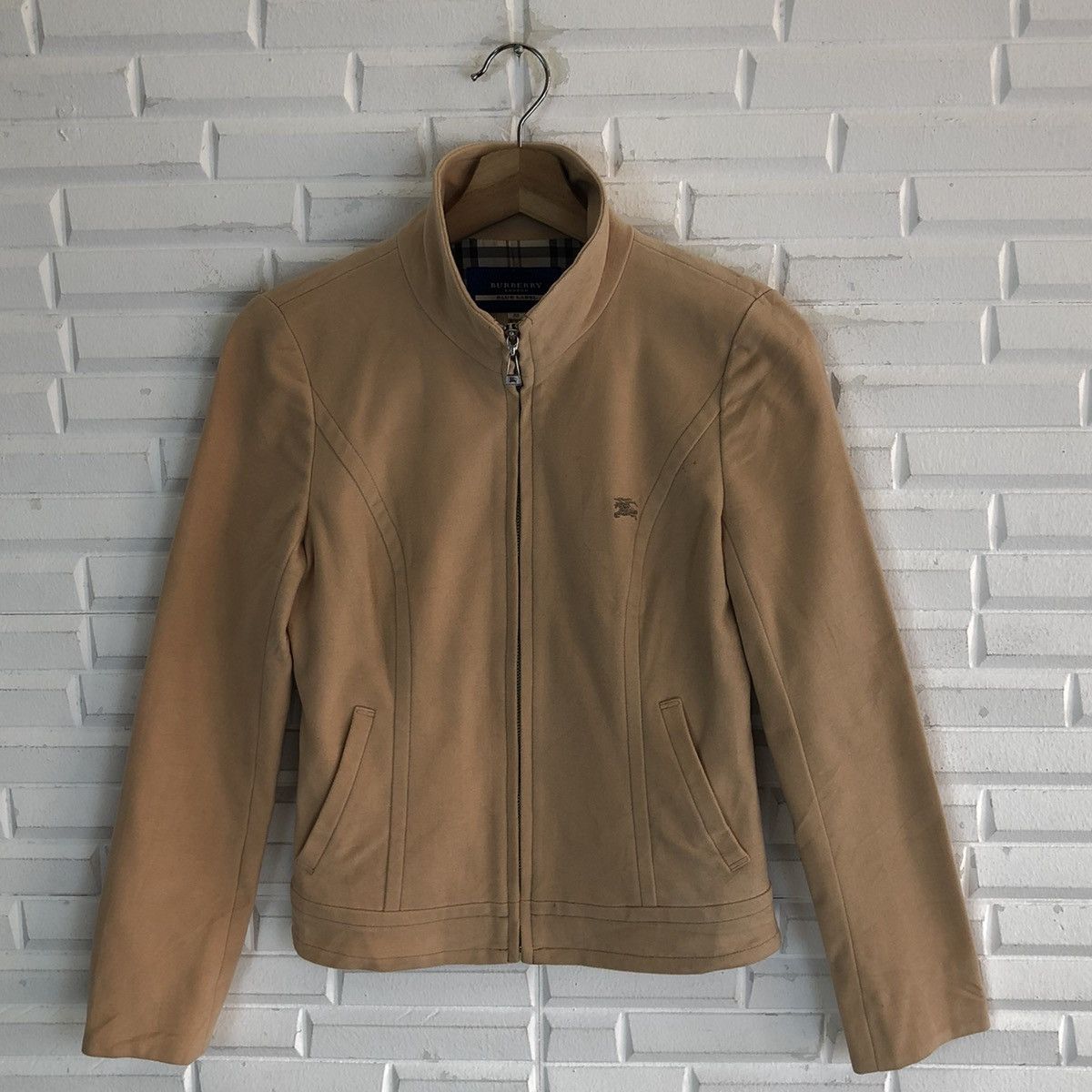 Burberry × Vintage BURBERRY FULL ZIPPER JACKET Size US XS / EU 42 / 0 - 2 Thumbnail