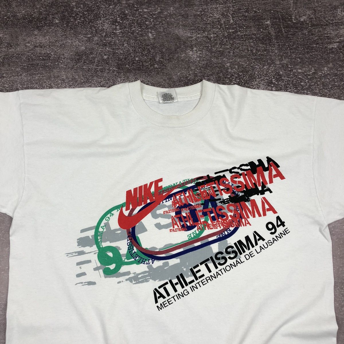 Nike Vintage 90s Nike T-Shirt Single stitch Size US XL / EU 56 / 4 - 2 Thumbnail