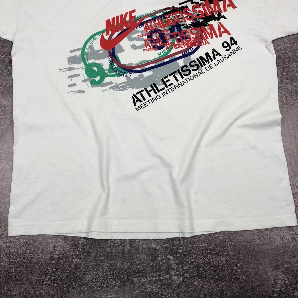 Nike Vintage 90s Nike T-Shirt Single stitch Size US XL / EU 56 / 4 - 3 Thumbnail
