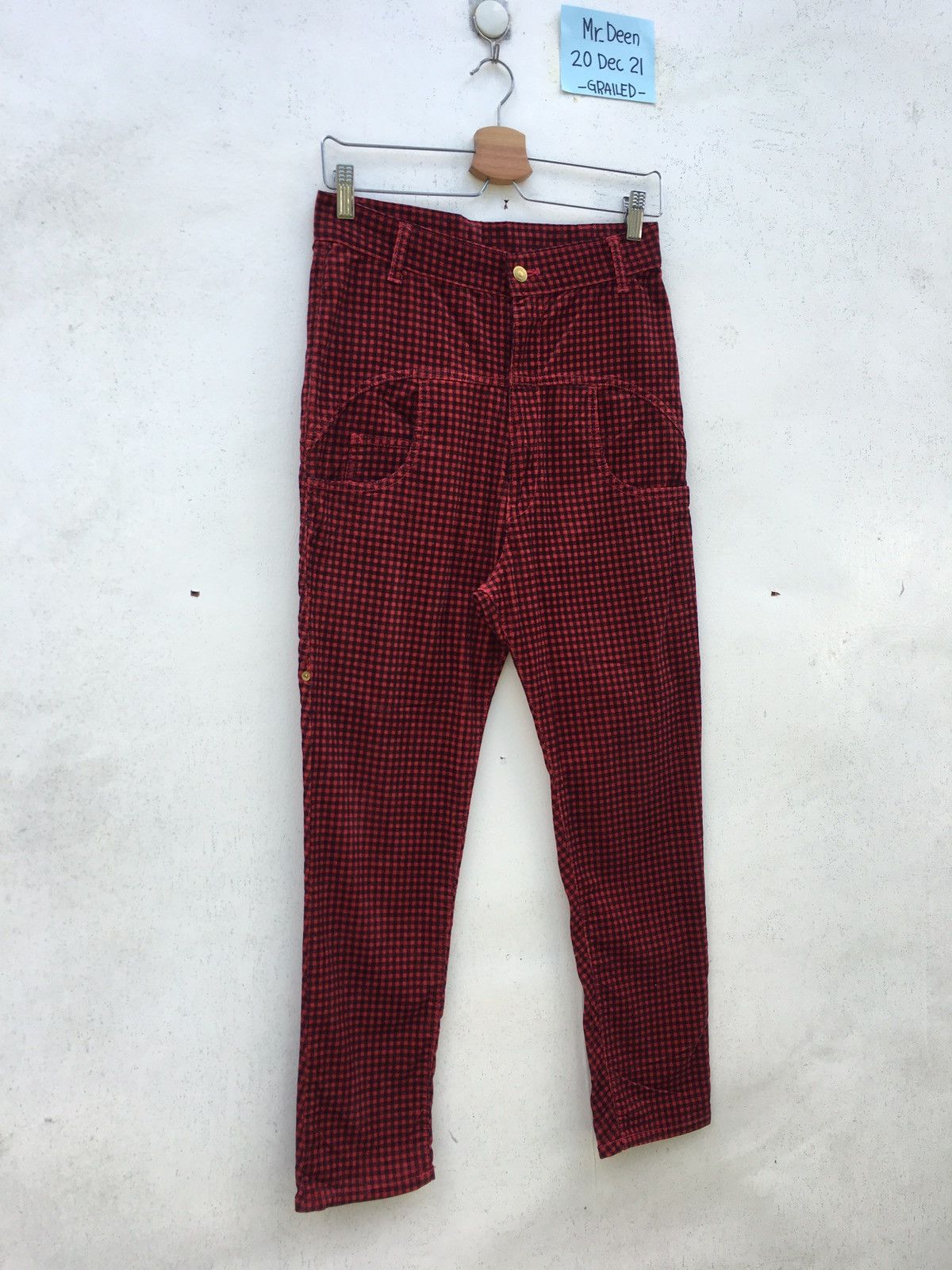 Issey Miyake Rare Issey Miyake Mercibeaucoup Checkered Pants Size US 28 / EU 44 - 4 Thumbnail