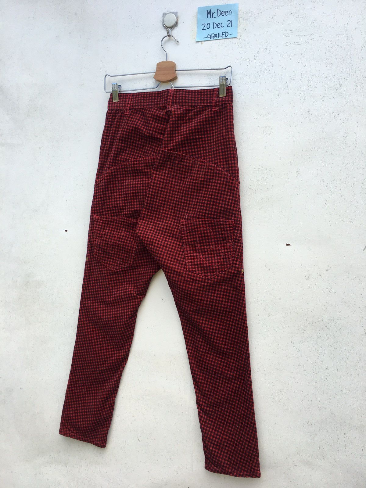 Issey Miyake Rare Issey Miyake Mercibeaucoup Checkered Pants Size US 28 / EU 44 - 21 Thumbnail