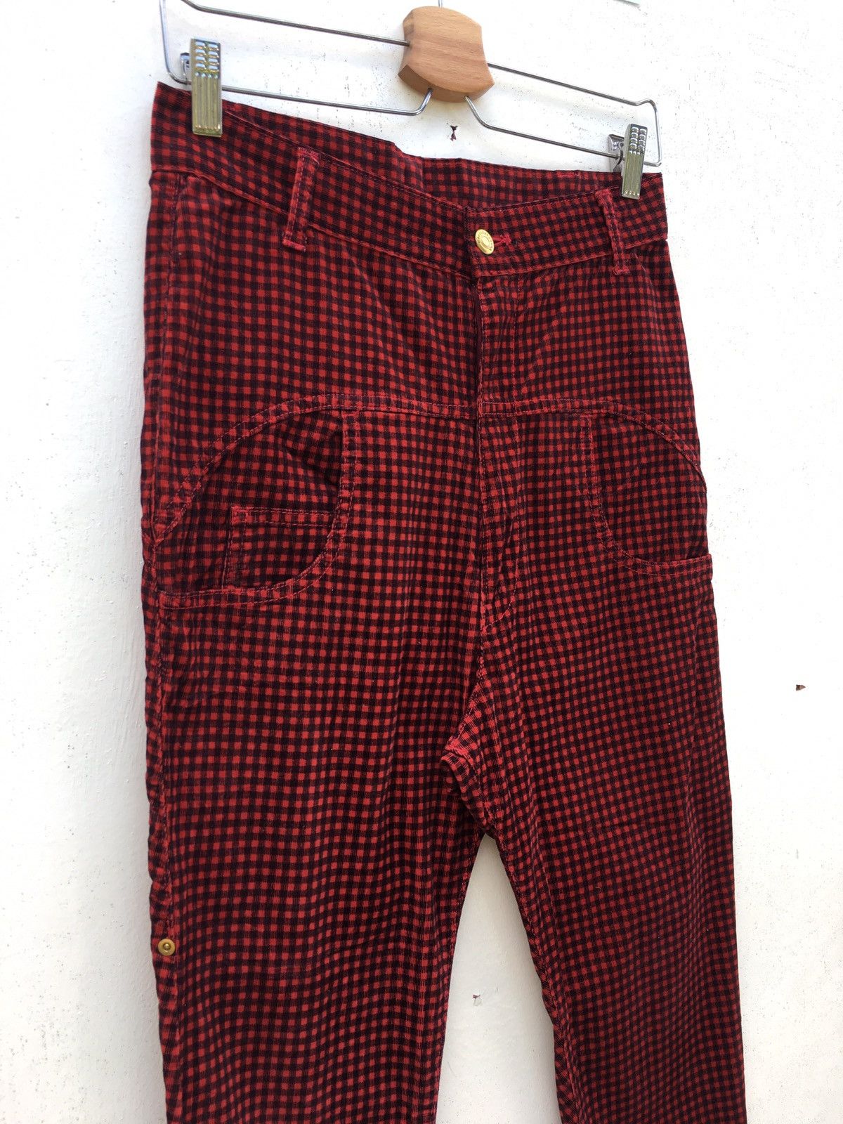 Issey Miyake Rare Issey Miyake Mercibeaucoup Checkered Pants Size US 28 / EU 44 - 2 Thumbnail