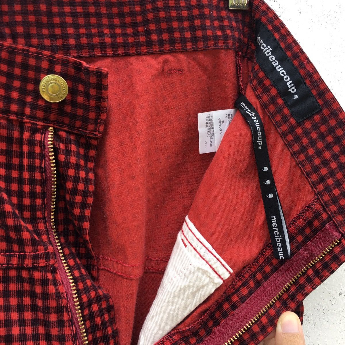 Issey Miyake Rare Issey Miyake Mercibeaucoup Checkered Pants Size US 28 / EU 44 - 13 Thumbnail
