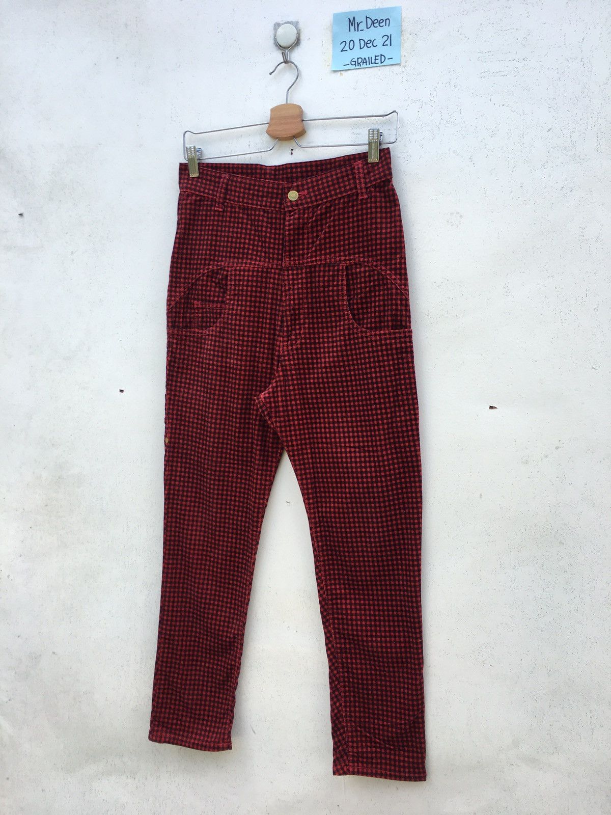 Issey Miyake Rare Issey Miyake Mercibeaucoup Checkered Pants Size US 28 / EU 44 - 5 Thumbnail