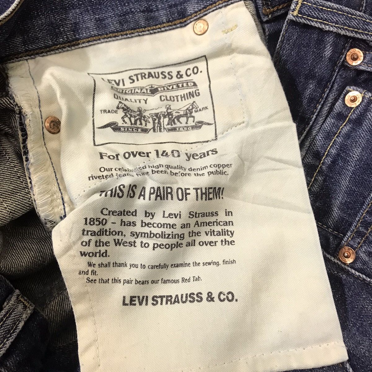 Levi's Vintage Levis Denim Flared Size US 28 / EU 44 - 19 Thumbnail