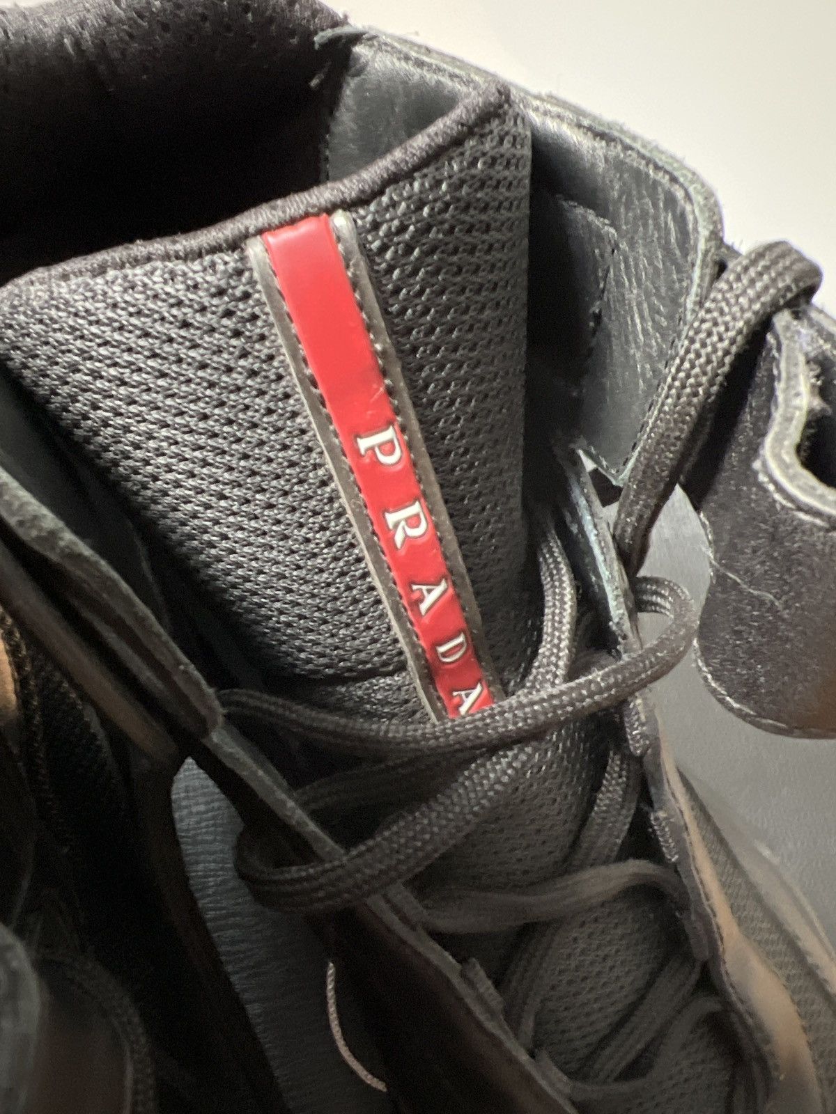 Prada Prada America's Cup High Top Sneakers | Grailed