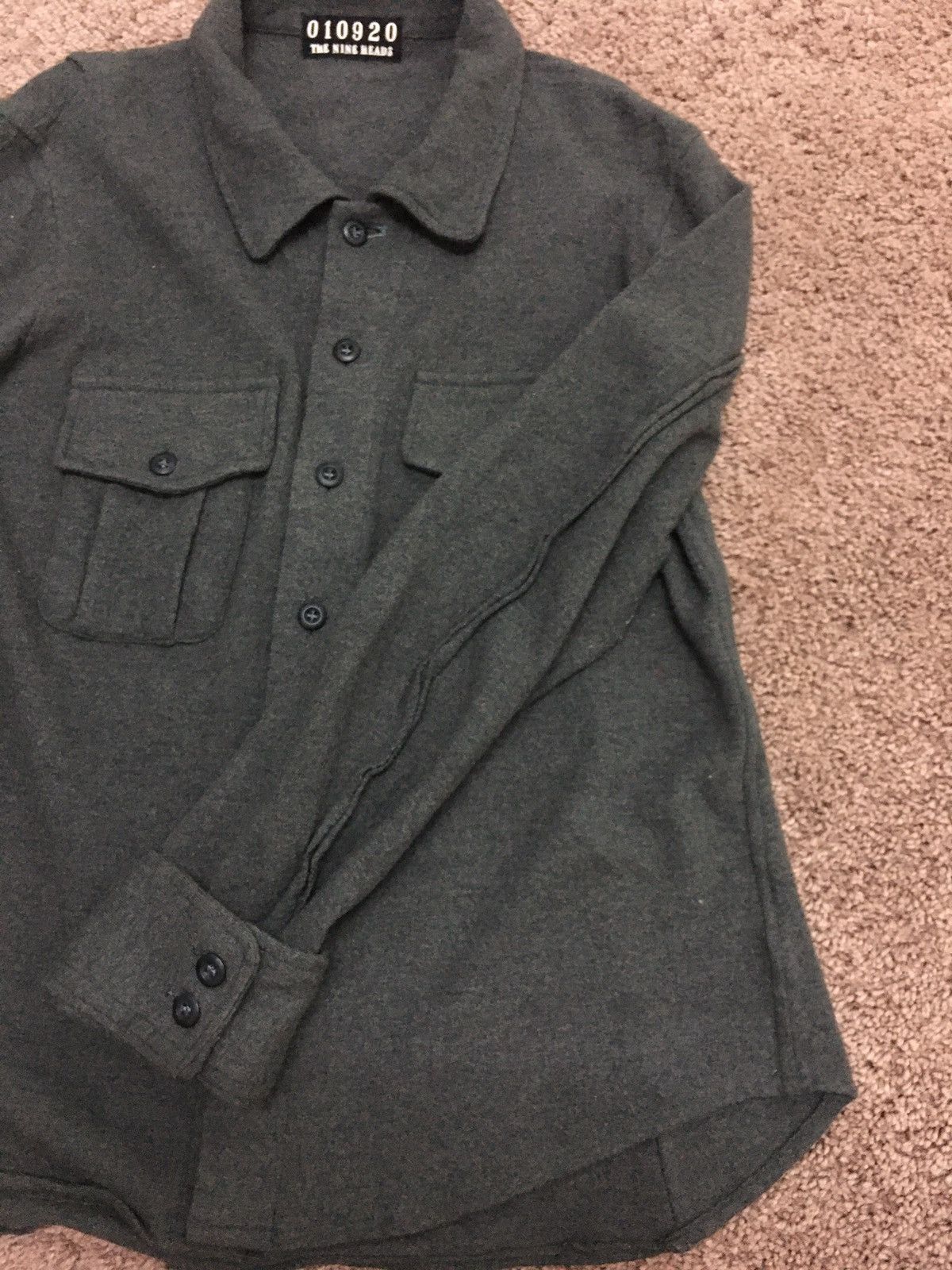 Japanese Brand Wool shirt Size US S / EU 44-46 / 1 - 5 Thumbnail