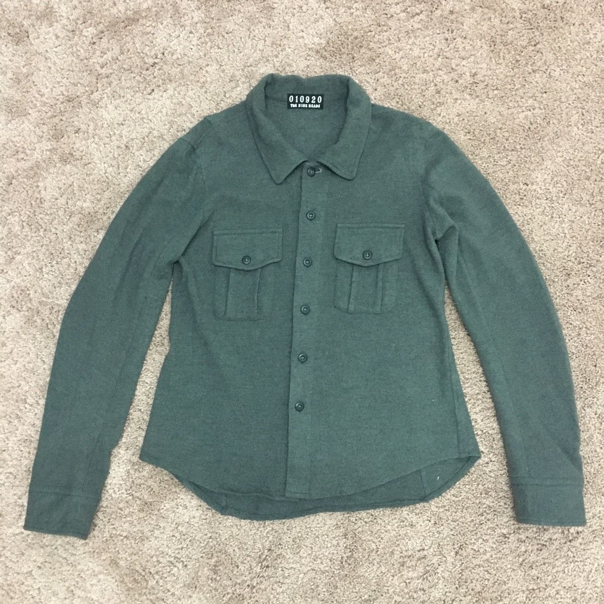 Japanese Brand Wool shirt Size US S / EU 44-46 / 1 - 1 Thumbnail