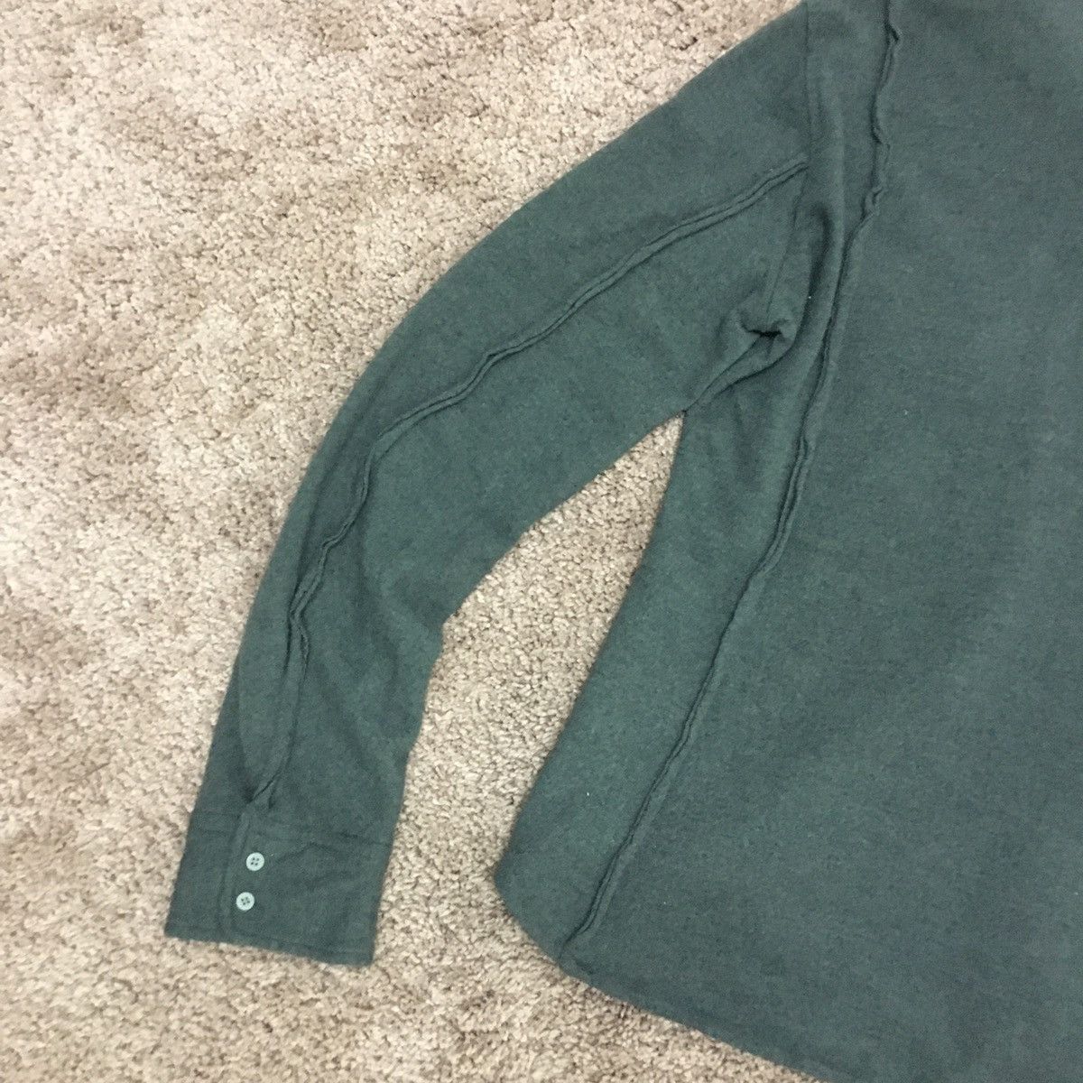 Japanese Brand Wool shirt Size US S / EU 44-46 / 1 - 7 Thumbnail