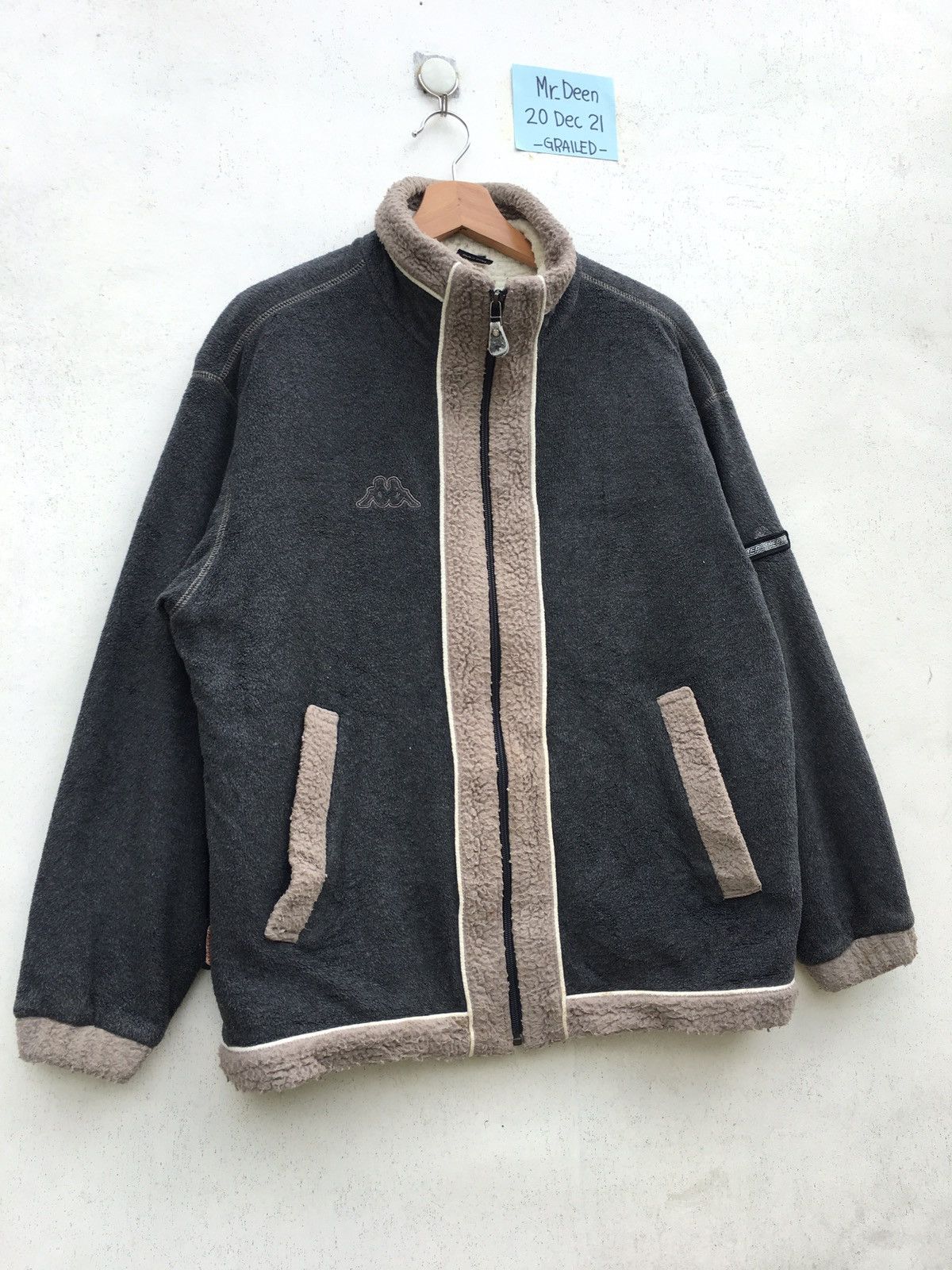 Kappa Vintage Kappa Fleece Winter Jacket Size US L / EU 52-54 / 3 - 2 Thumbnail