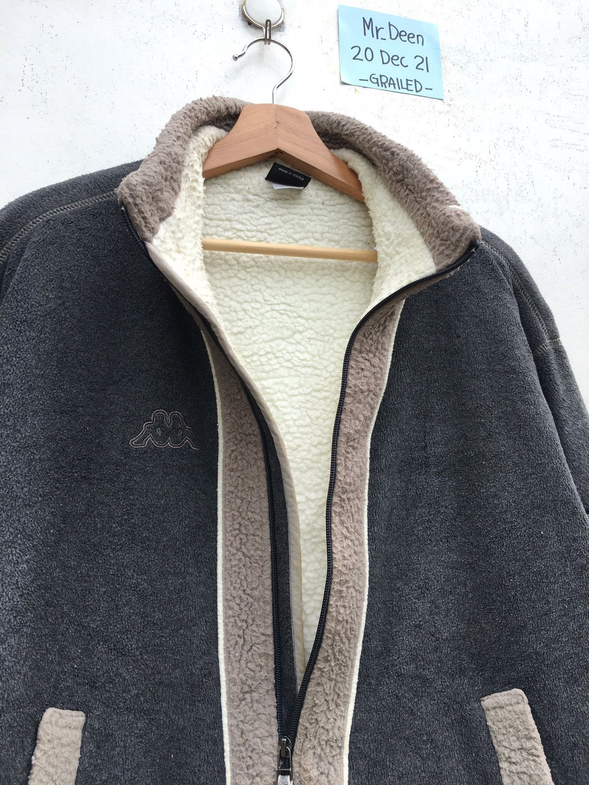 Kappa Vintage Kappa Fleece Winter Jacket Size US L / EU 52-54 / 3 - 13 Thumbnail
