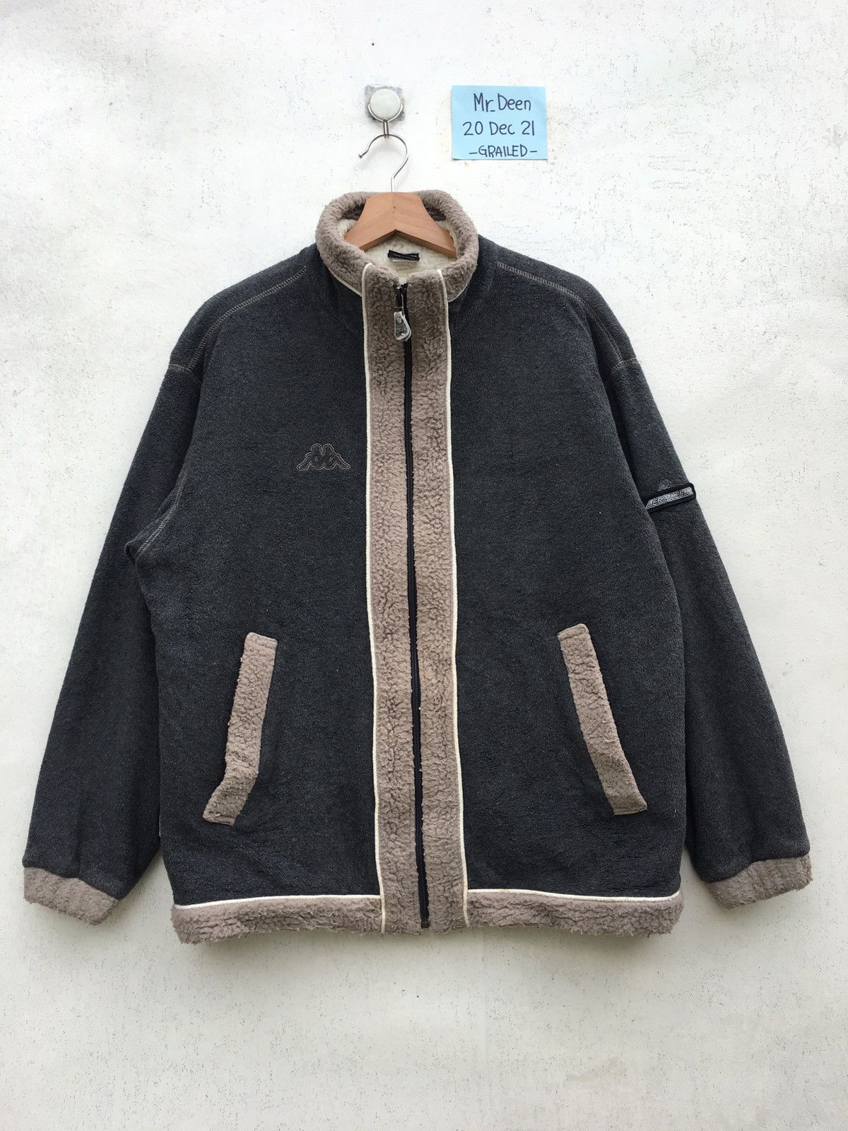 Kappa Vintage Kappa Fleece Winter Jacket Size US L / EU 52-54 / 3 - 1 Thumbnail