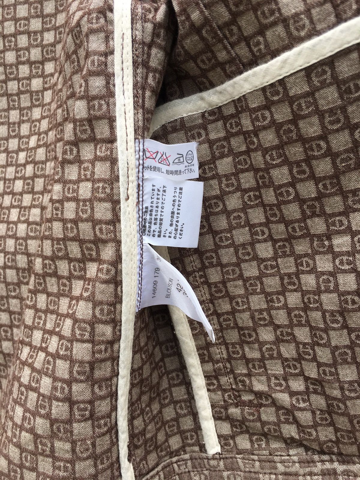 Aigner Vintage Aigner Monogram Buttons Jacket Size US S / EU 44-46 / 1 - 10 Thumbnail