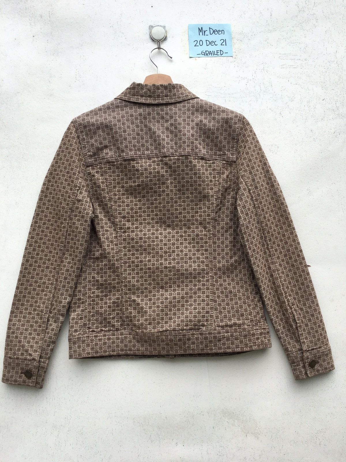 Aigner Vintage Aigner Monogram Buttons Jacket Size US S / EU 44-46 / 1 - 14 Thumbnail