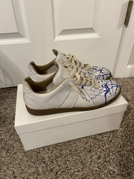 Maison Margiela Maison Margiela Paint Splatter GATs | Grailed
