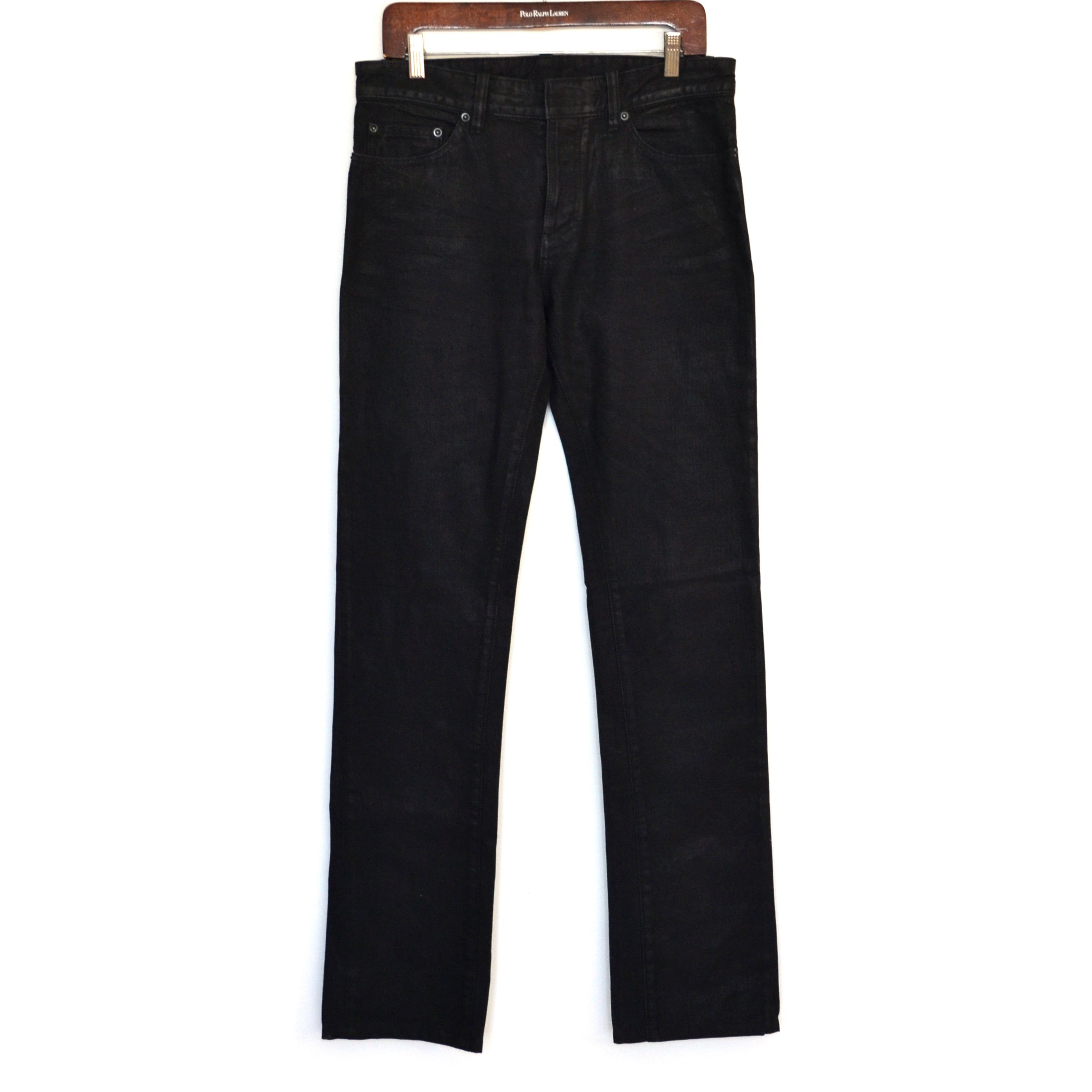 Balenciaga Waxed Denim Jeans Size US 31 - 1 Thumbnail