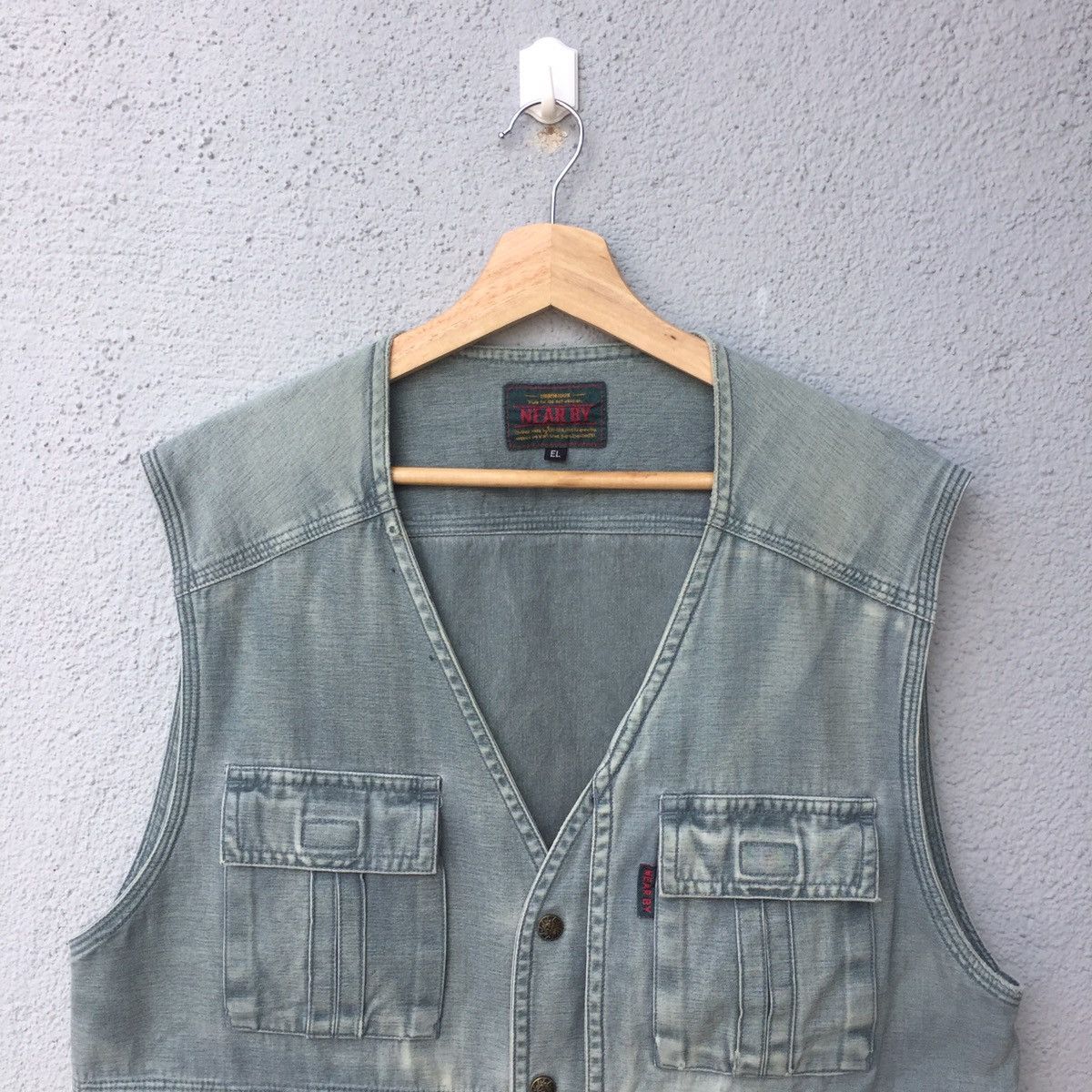 Japanese Brand × Vintage Near By Tactical Pocket Vest Jacket Size US L / EU 52-54 / 3 - 2 Thumbnail