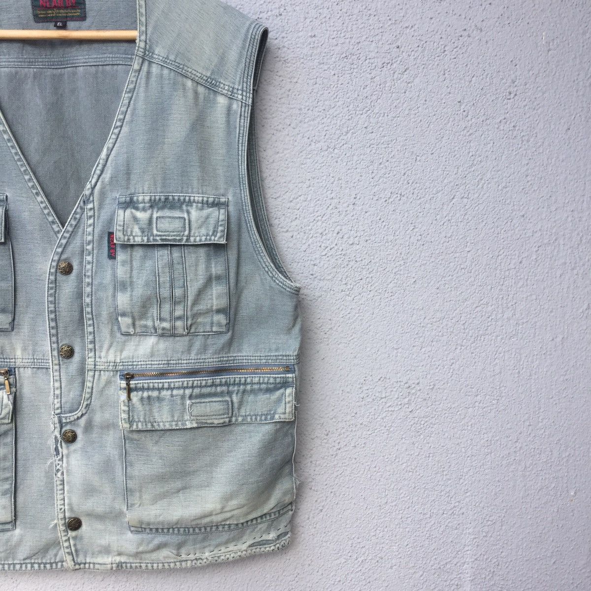 Japanese Brand × Vintage Near By Tactical Pocket Vest Jacket Size US L / EU 52-54 / 3 - 5 Thumbnail