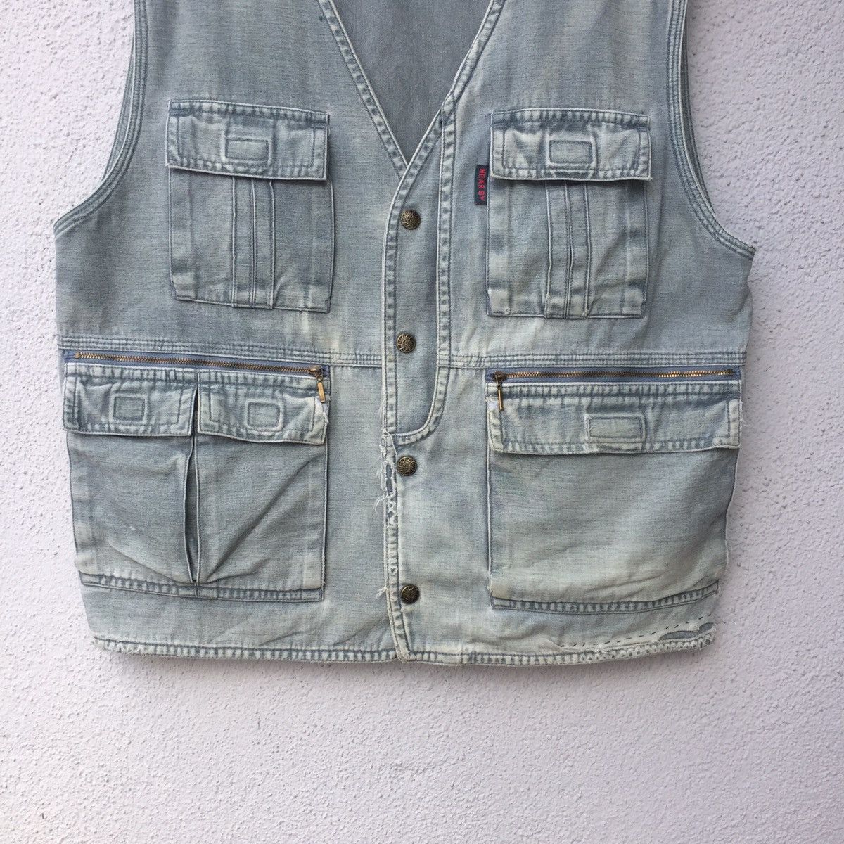Japanese Brand × Vintage Near By Tactical Pocket Vest Jacket Size US L / EU 52-54 / 3 - 3 Thumbnail