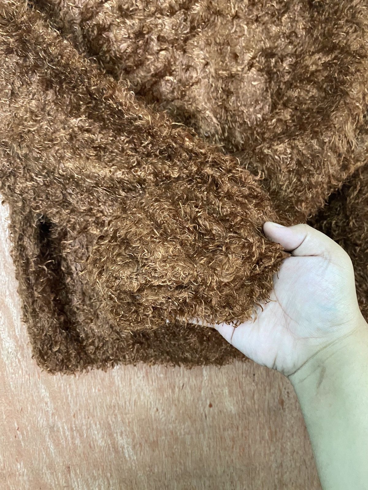 Homespun Knitwear × Japanese Brand Rope Picnic Shag Shaggy Fur Mohair Knitwear #B559 Size US XS / EU 42 / 0 - 9 Thumbnail