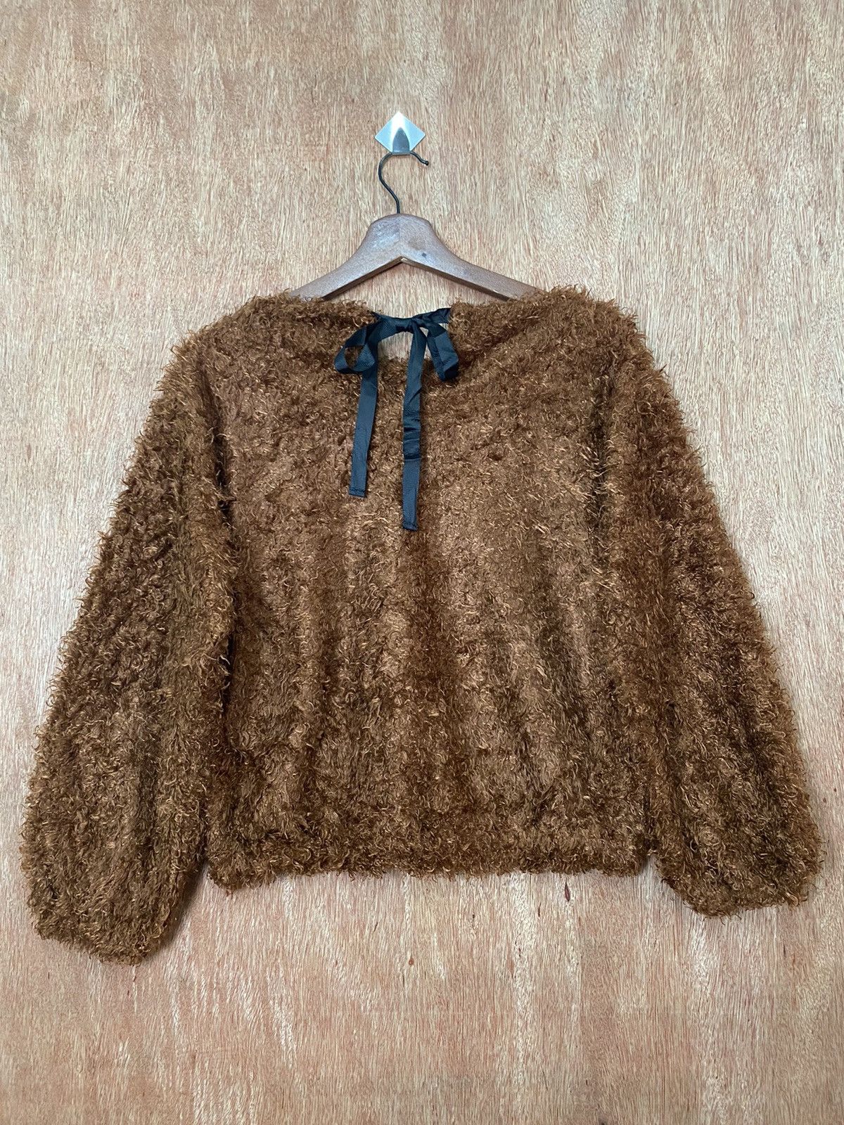 Homespun Knitwear × Japanese Brand Rope Picnic Shag Shaggy Fur Mohair Knitwear #B559 Size US XS / EU 42 / 0 - 5 Thumbnail