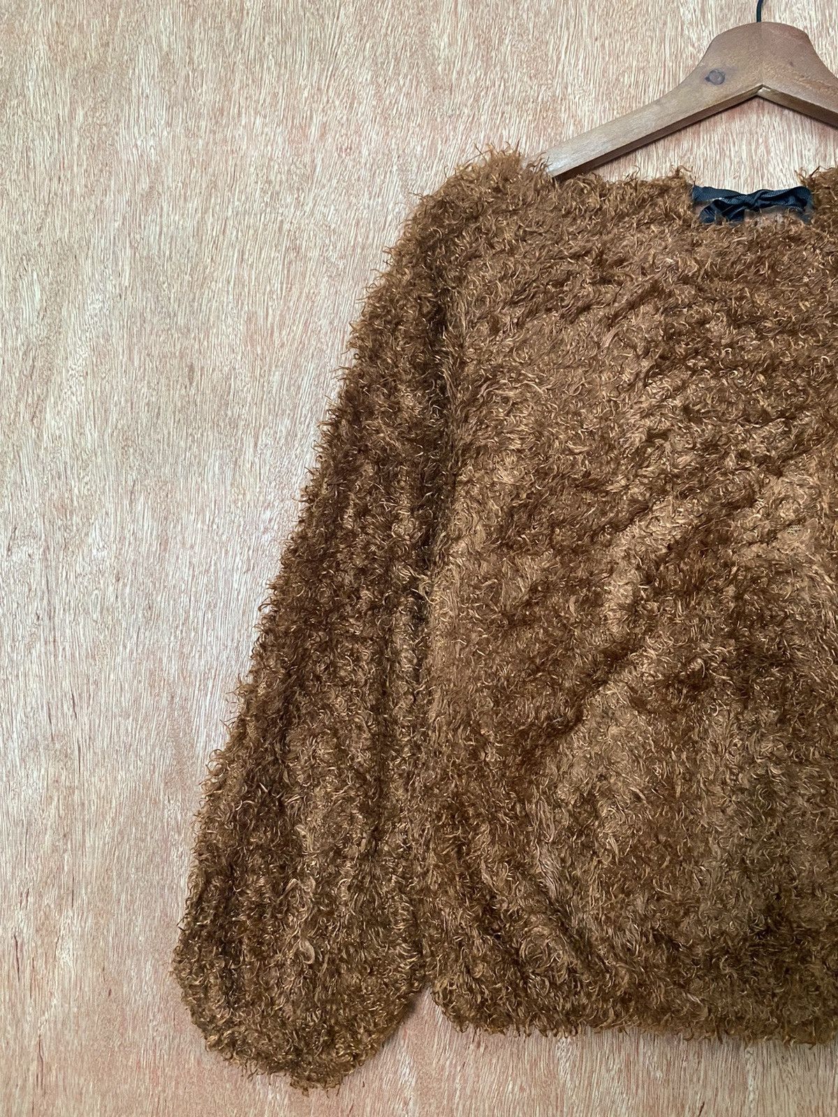 Homespun Knitwear × Japanese Brand Rope Picnic Shag Shaggy Fur Mohair Knitwear #B559 Size US XS / EU 42 / 0 - 2 Thumbnail