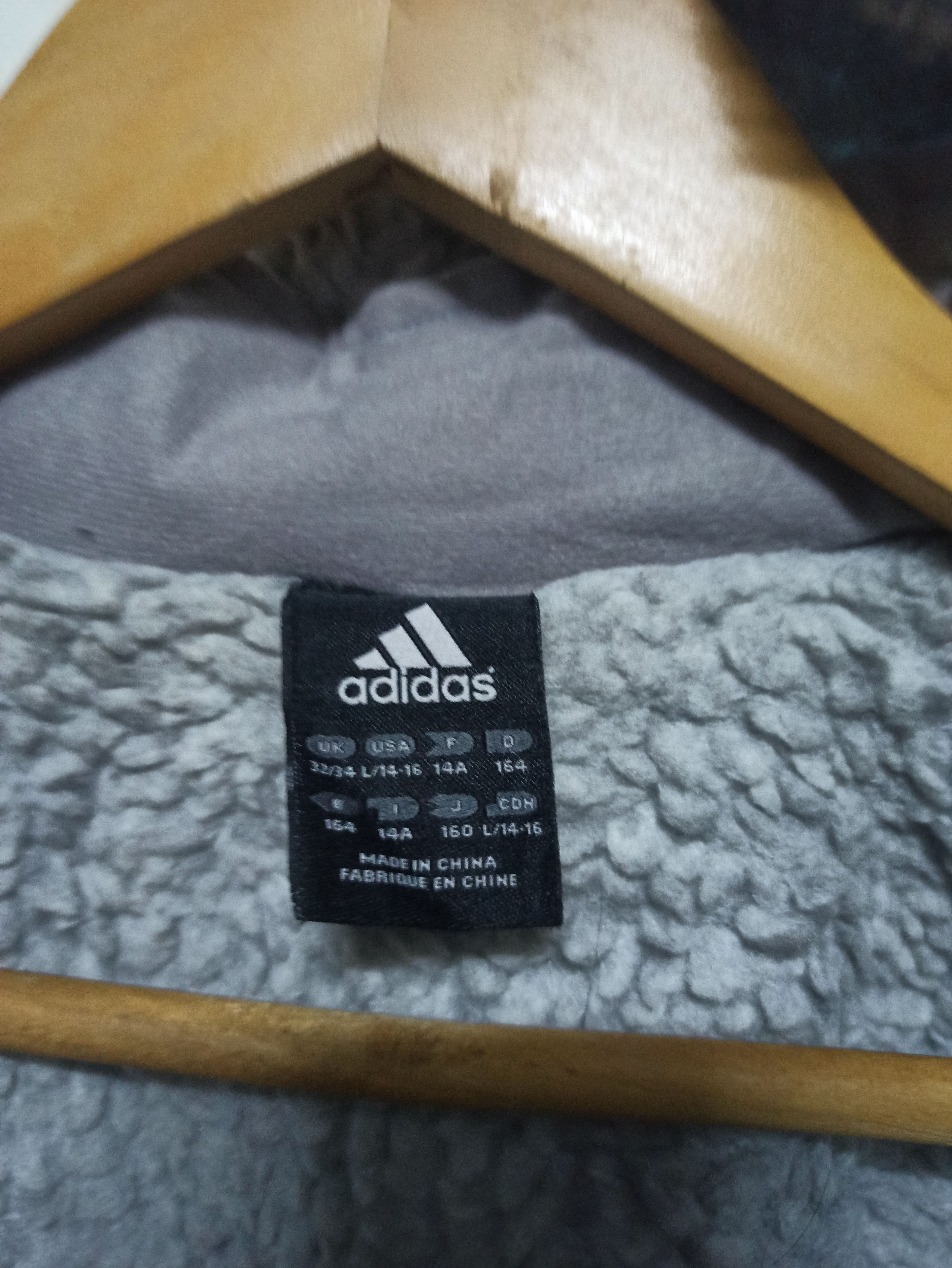 Adidas × Vintage Vintage Adidas Y2K Long Jacket Size US L / EU 52-54 / 3 - 5 Thumbnail