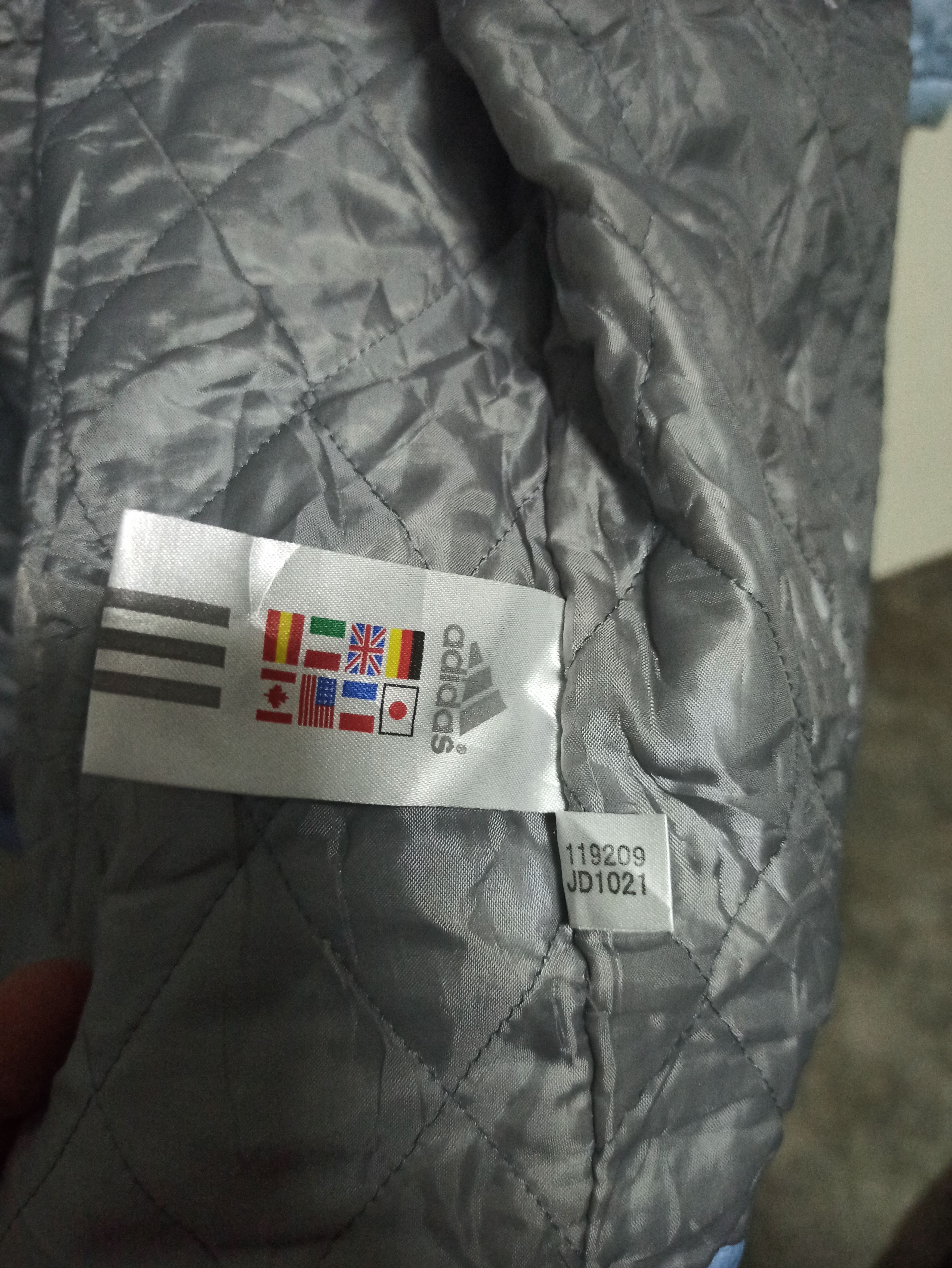 Adidas × Vintage Vintage Adidas Y2K Long Jacket Size US L / EU 52-54 / 3 - 6 Thumbnail
