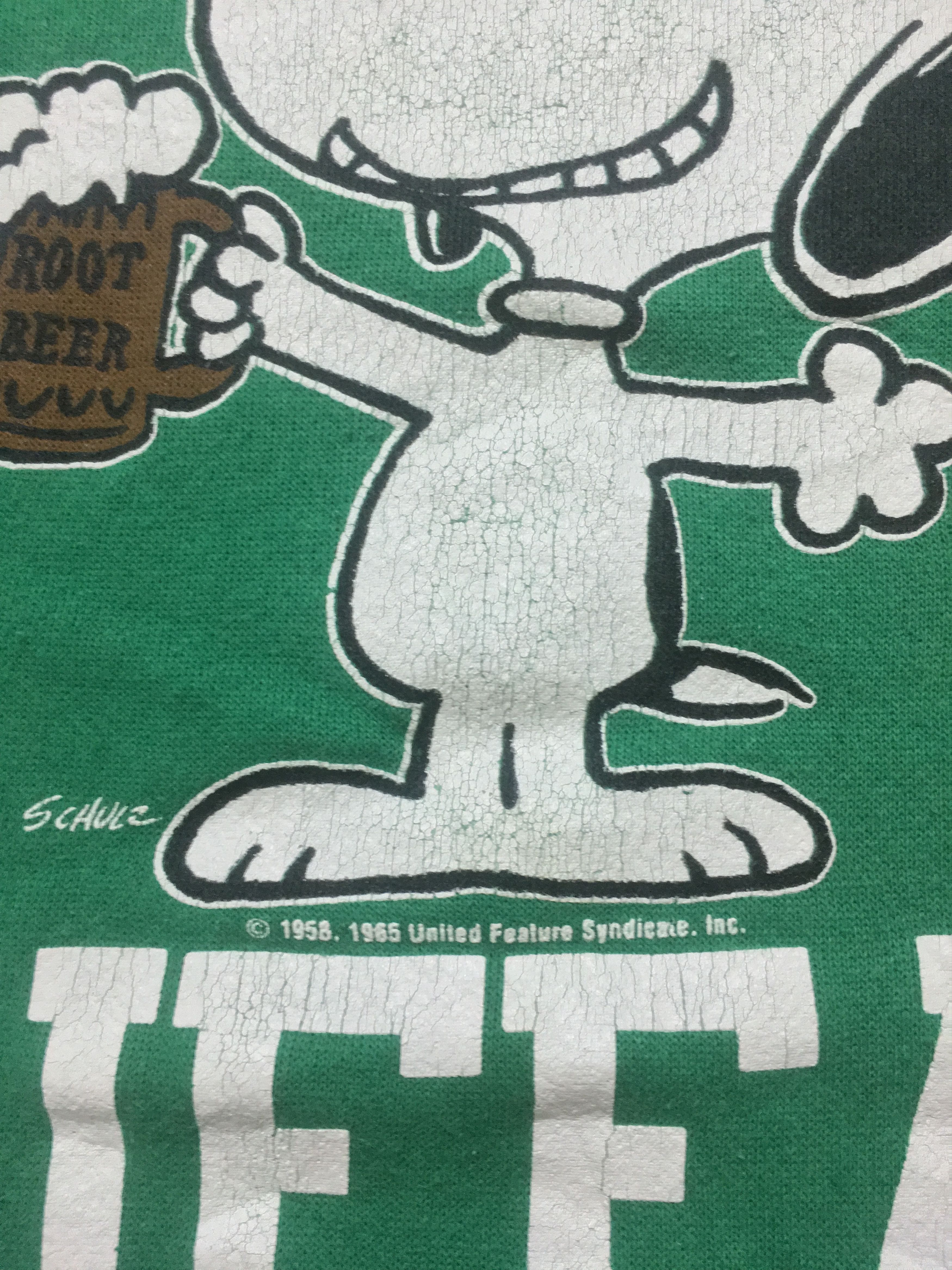 Cartoon Network × Peanuts × Vintage Vintage 90s Peanuts Sweatshirt Jumper Crewneck Size US L / EU 52-54 / 3 - 5 Thumbnail