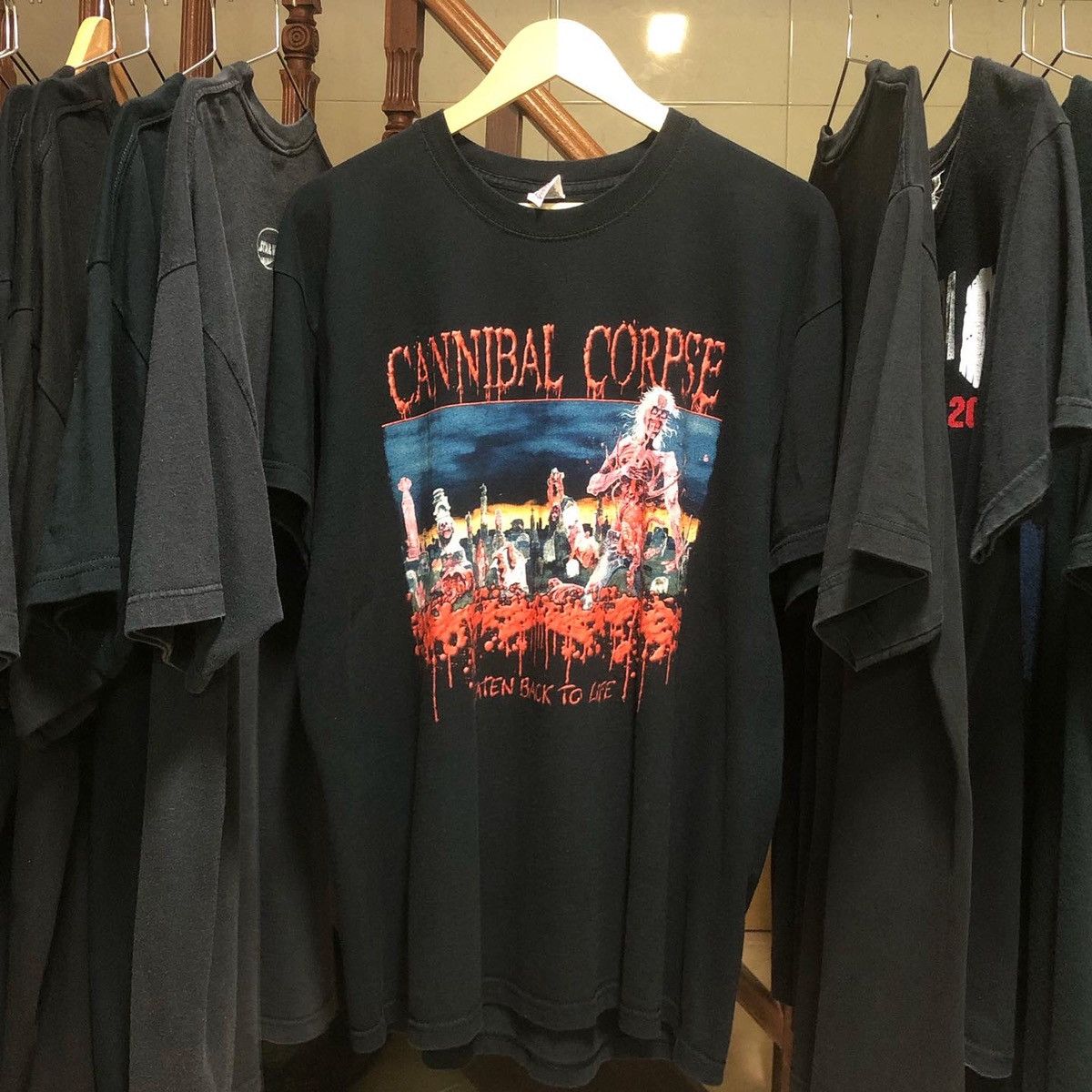 Vintage Cannibal Corpse Eaten Back To Life Vintage Metal Band 2008 ...