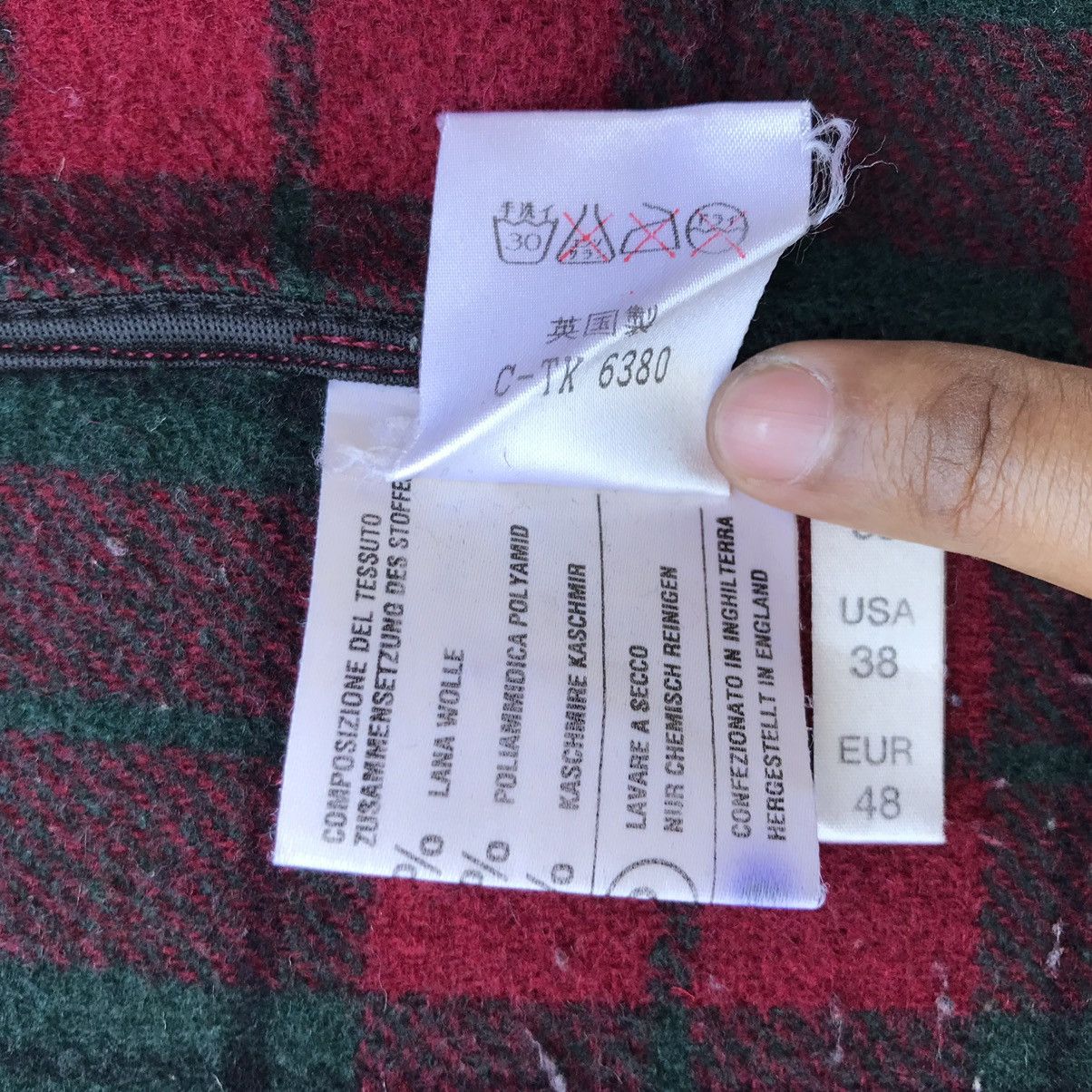 Original Montgomery Montgomery Wool Tartan Duffle Coat Size US L / EU 52-54 / 3 - 6 Thumbnail